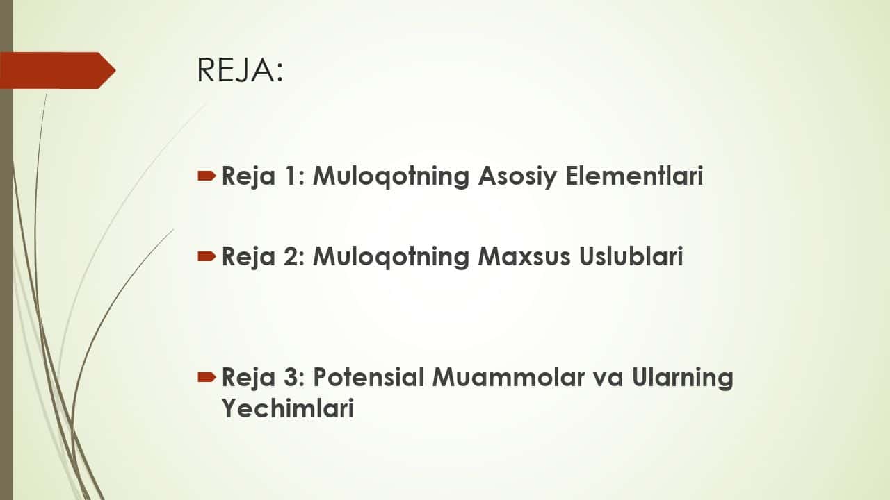 PATSIENT BILAN MULOQOT KO’NIKMALARI