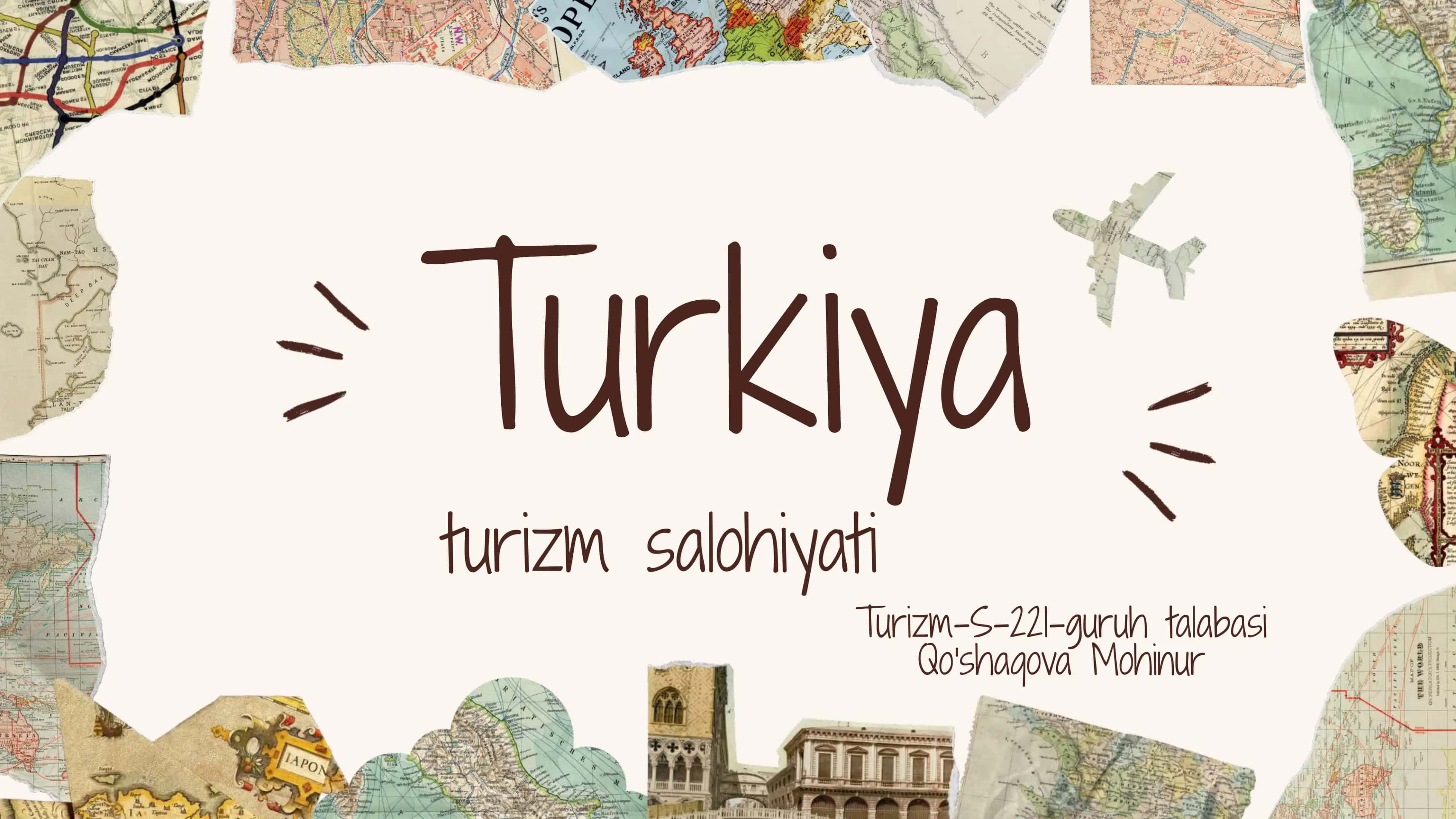 Turkiya turizm salohiyati
