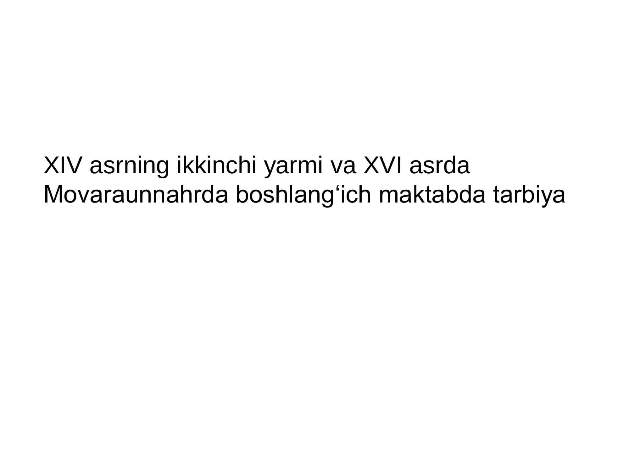 B. Xodjayev. Umumiy pedagogika nazariyasi va amaliyoti