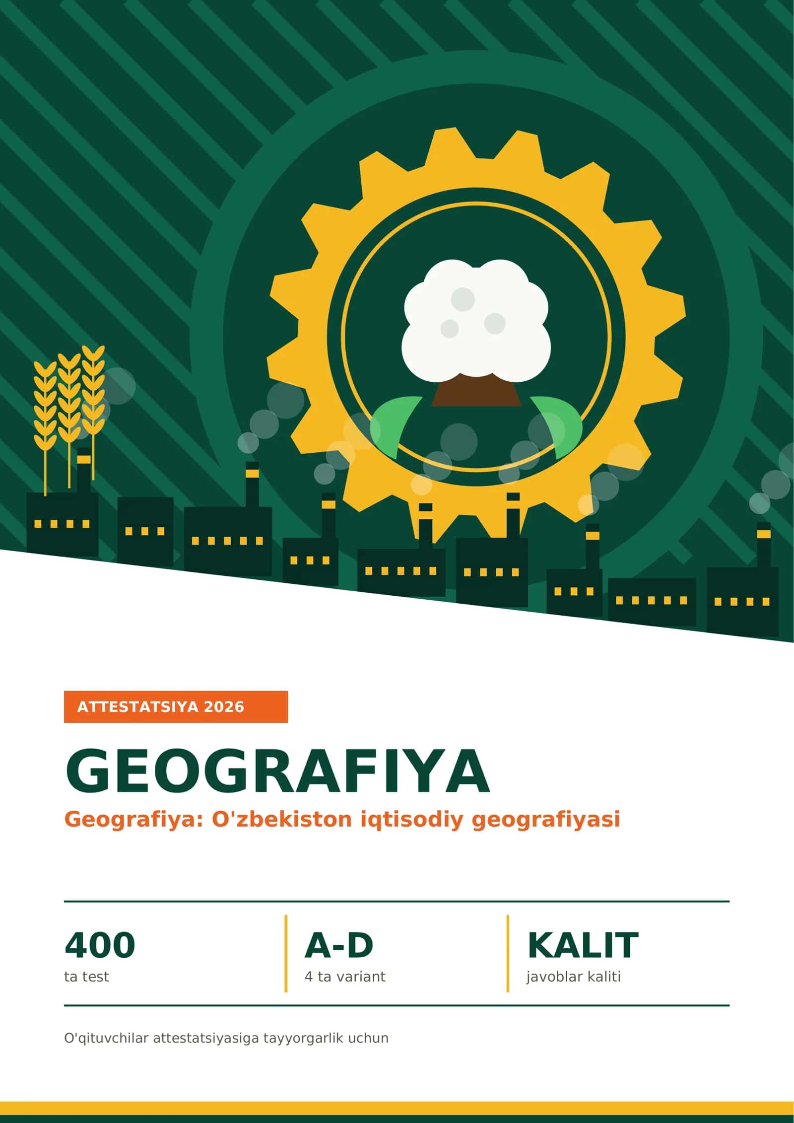 GEOGRAFIYA - Geografiya: O'zbekiston iqtisodiy geografiyasi