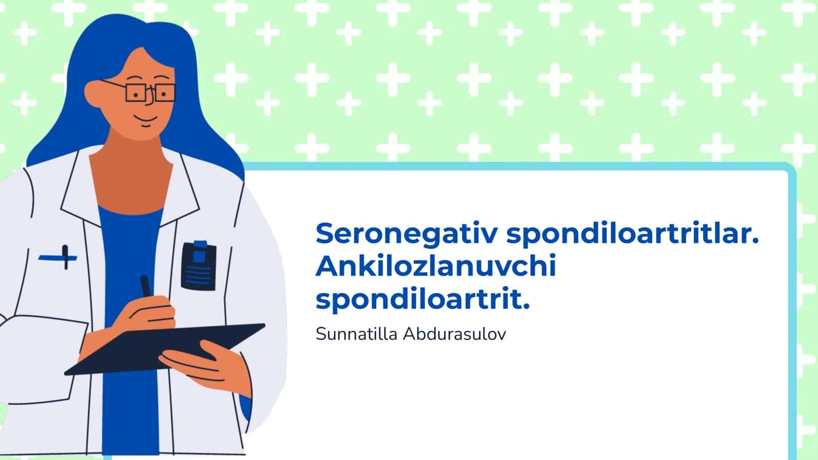 Seronegativ spondiloartritlar