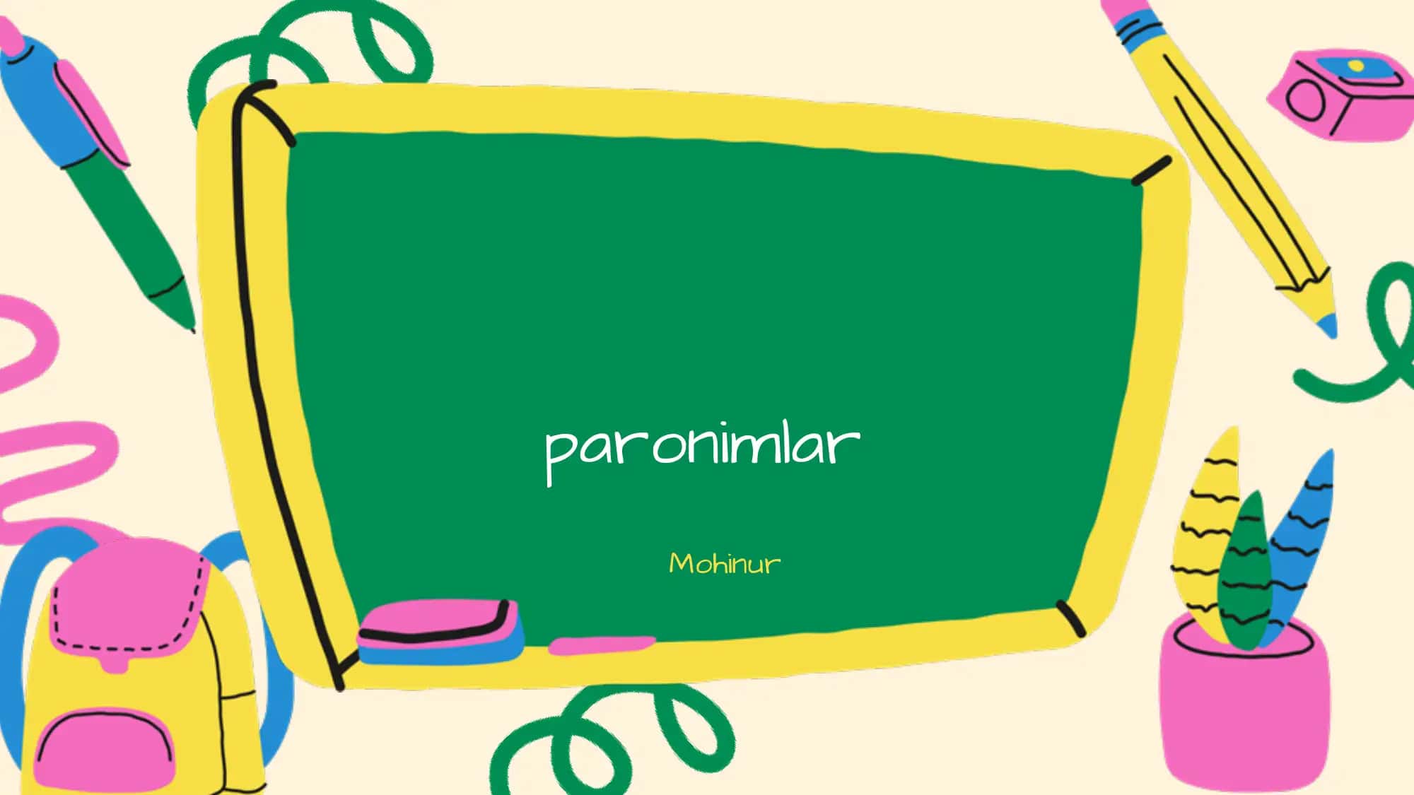 Paronimlar