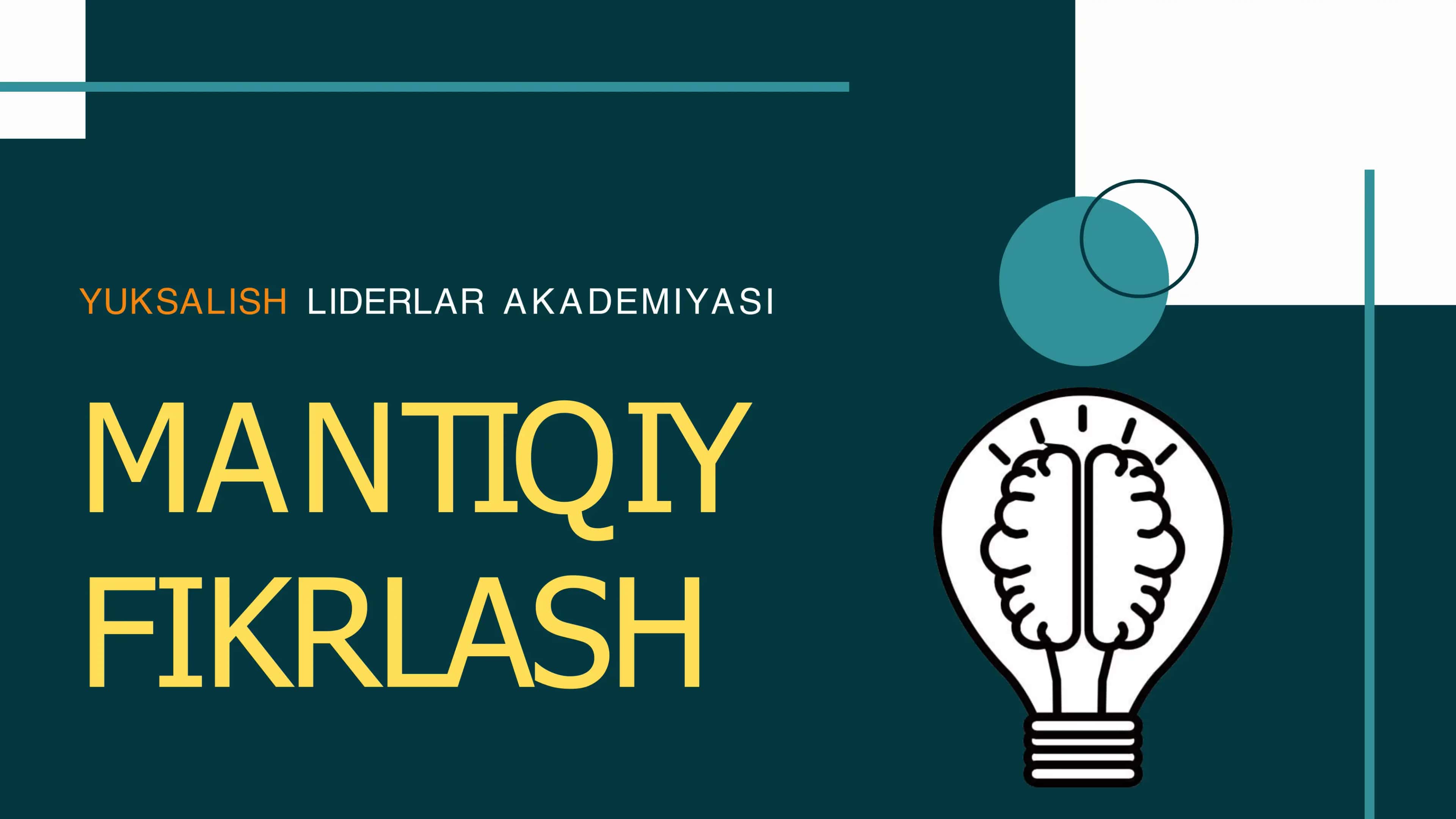 Mantiqiy Fikrlash