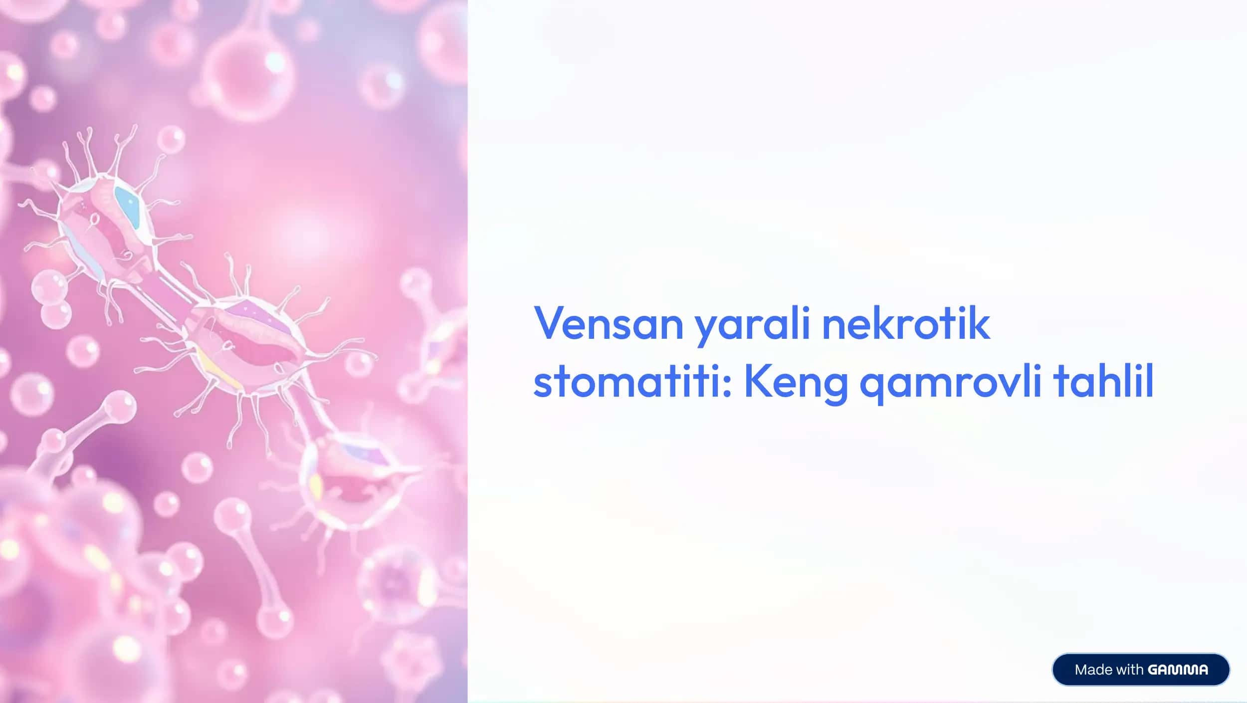 Vensan yarali nekrotik stomatiti