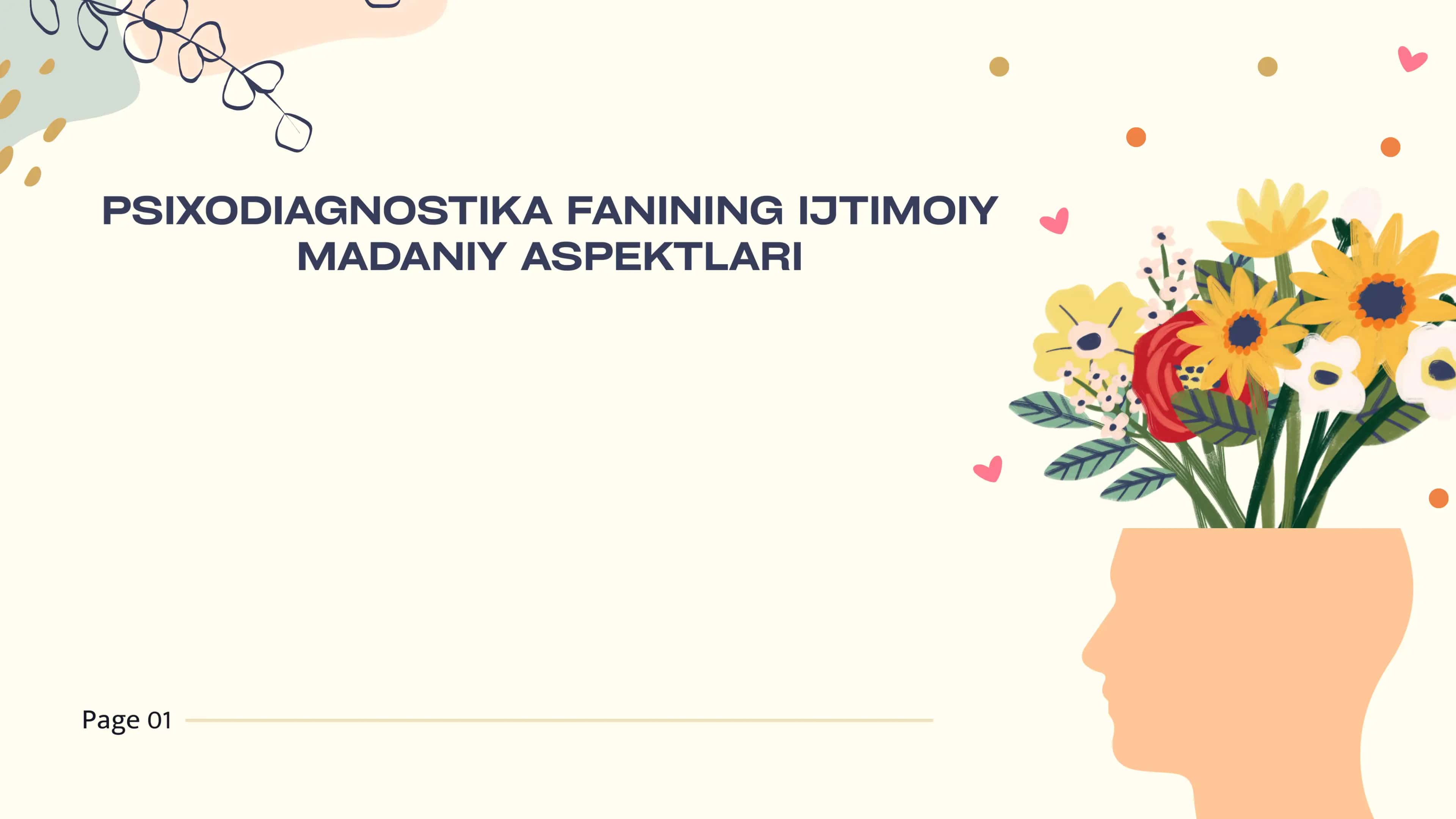 Psixodiagnostika fanining ijtimoiy madaniy aspekrlari