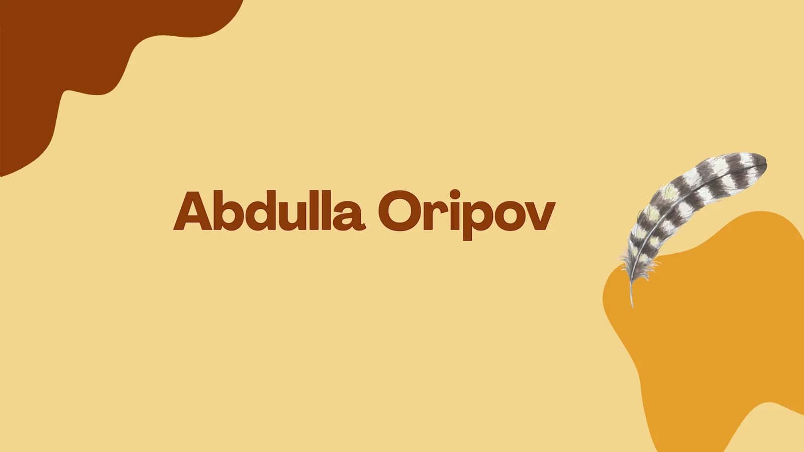 Abdulla Oripov