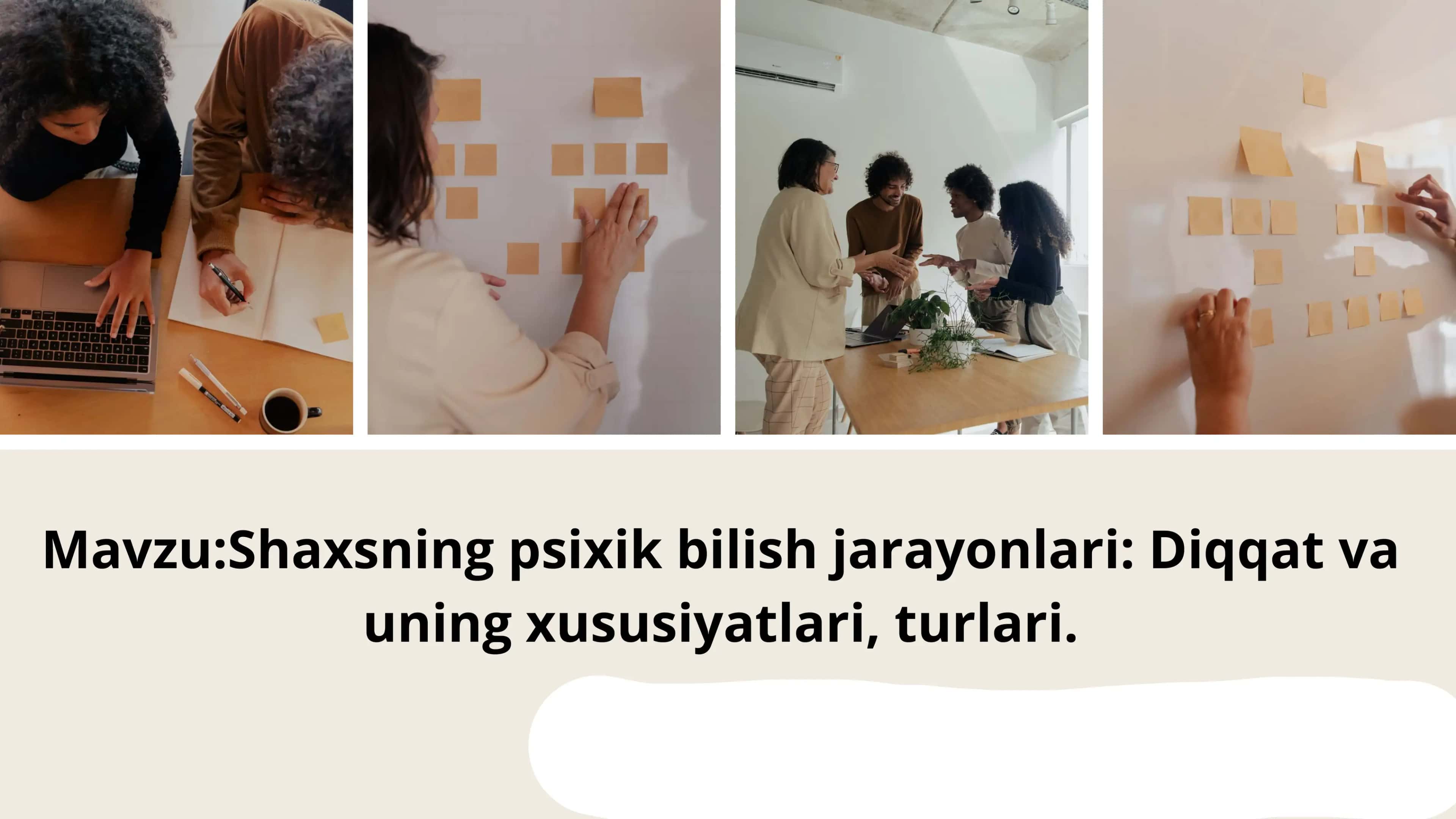 Shaxsning psixik bilish jarayonlari