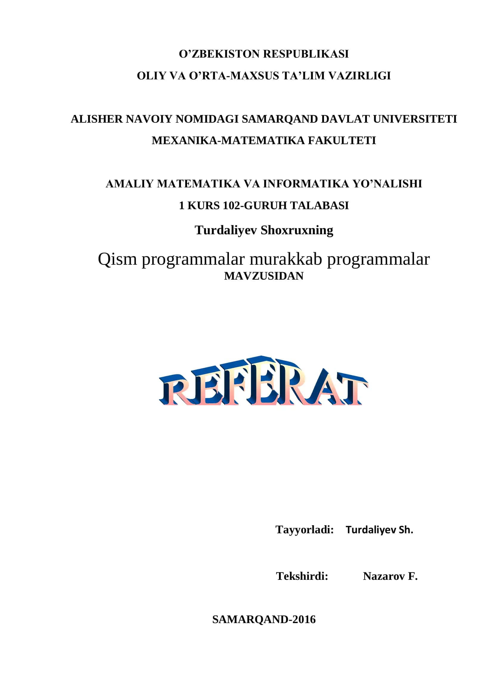 Aralash strukturali algoritmlar