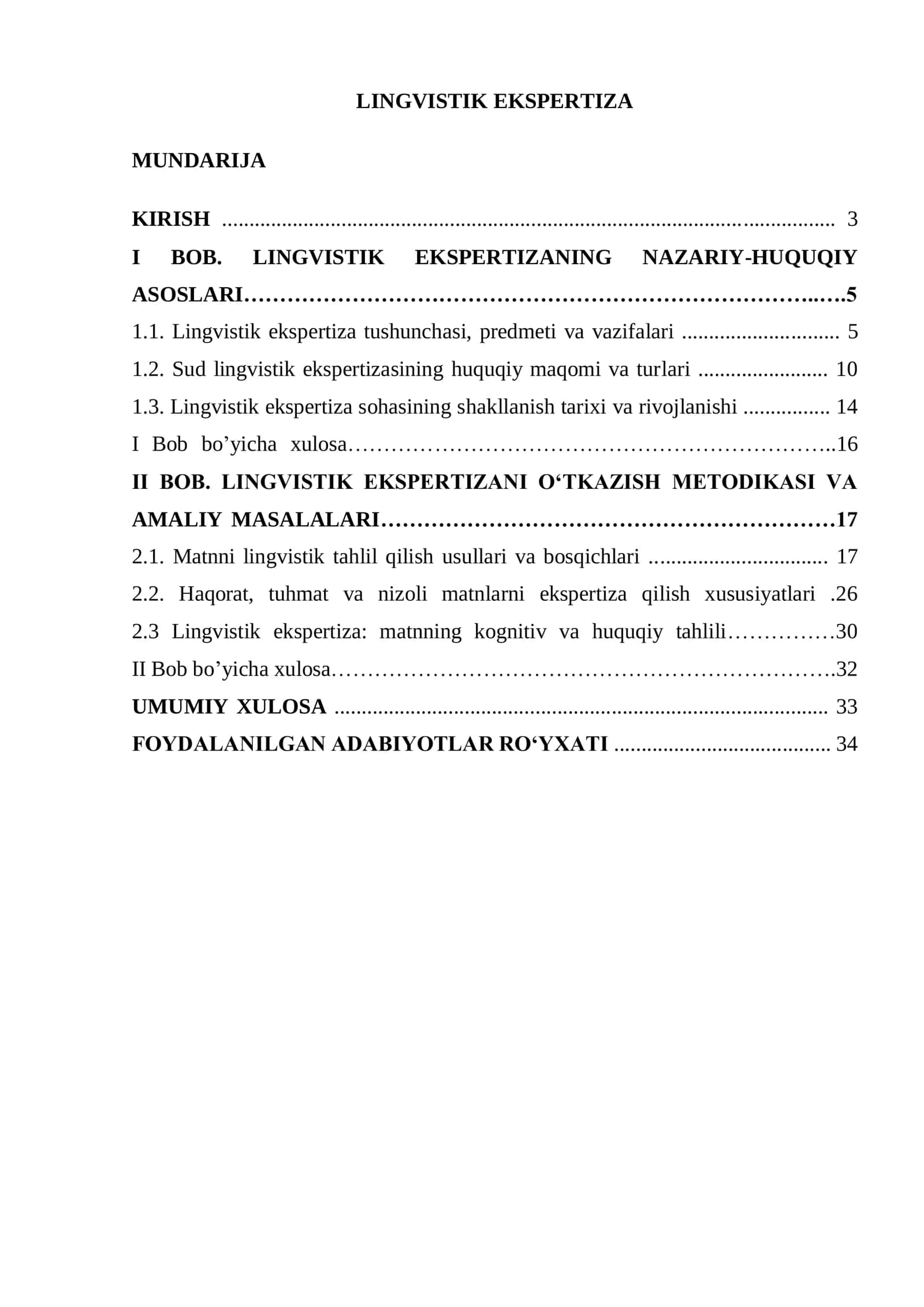 Lingvistik ekspertiza