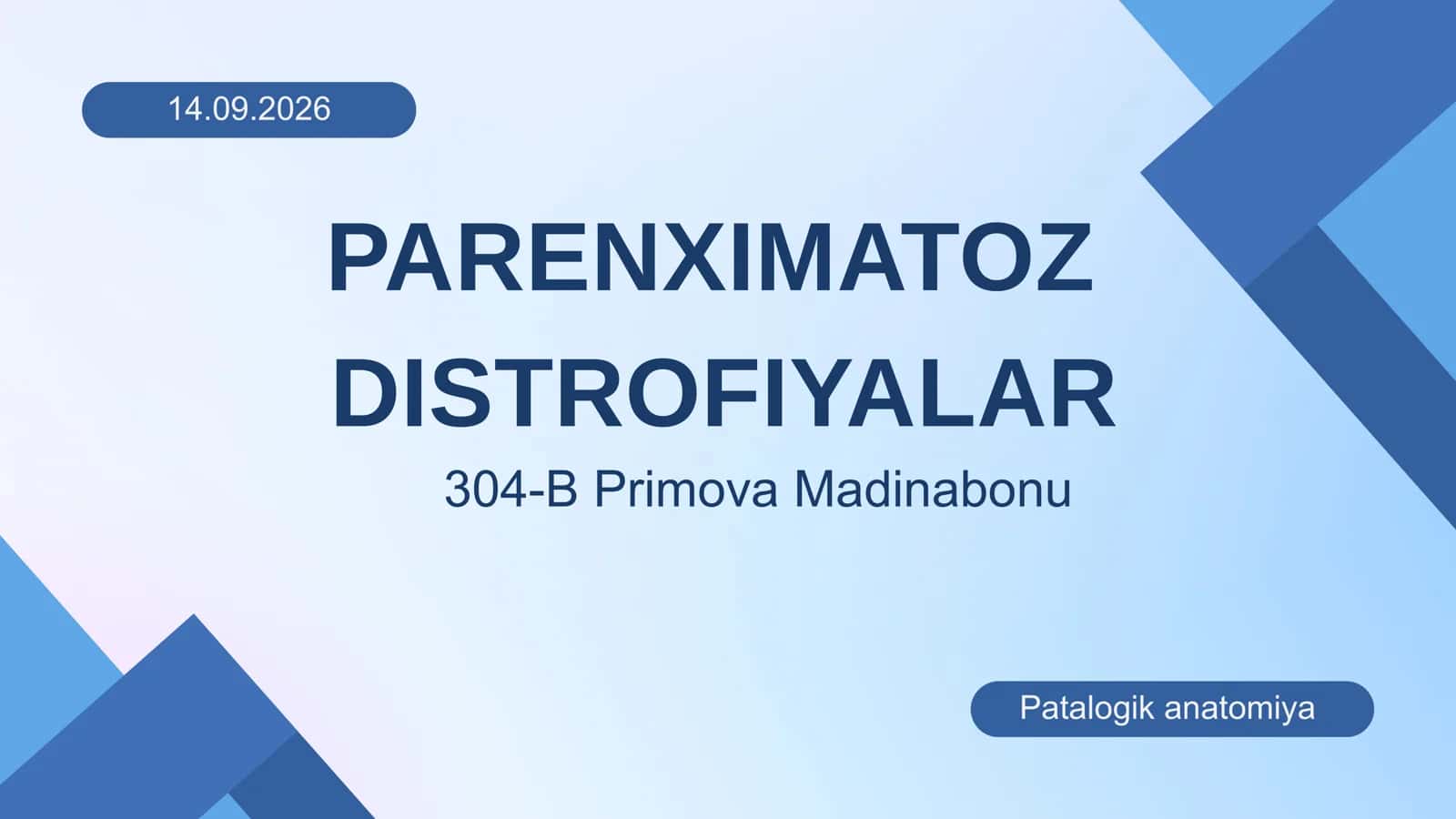 304-B Primova Madinabonu