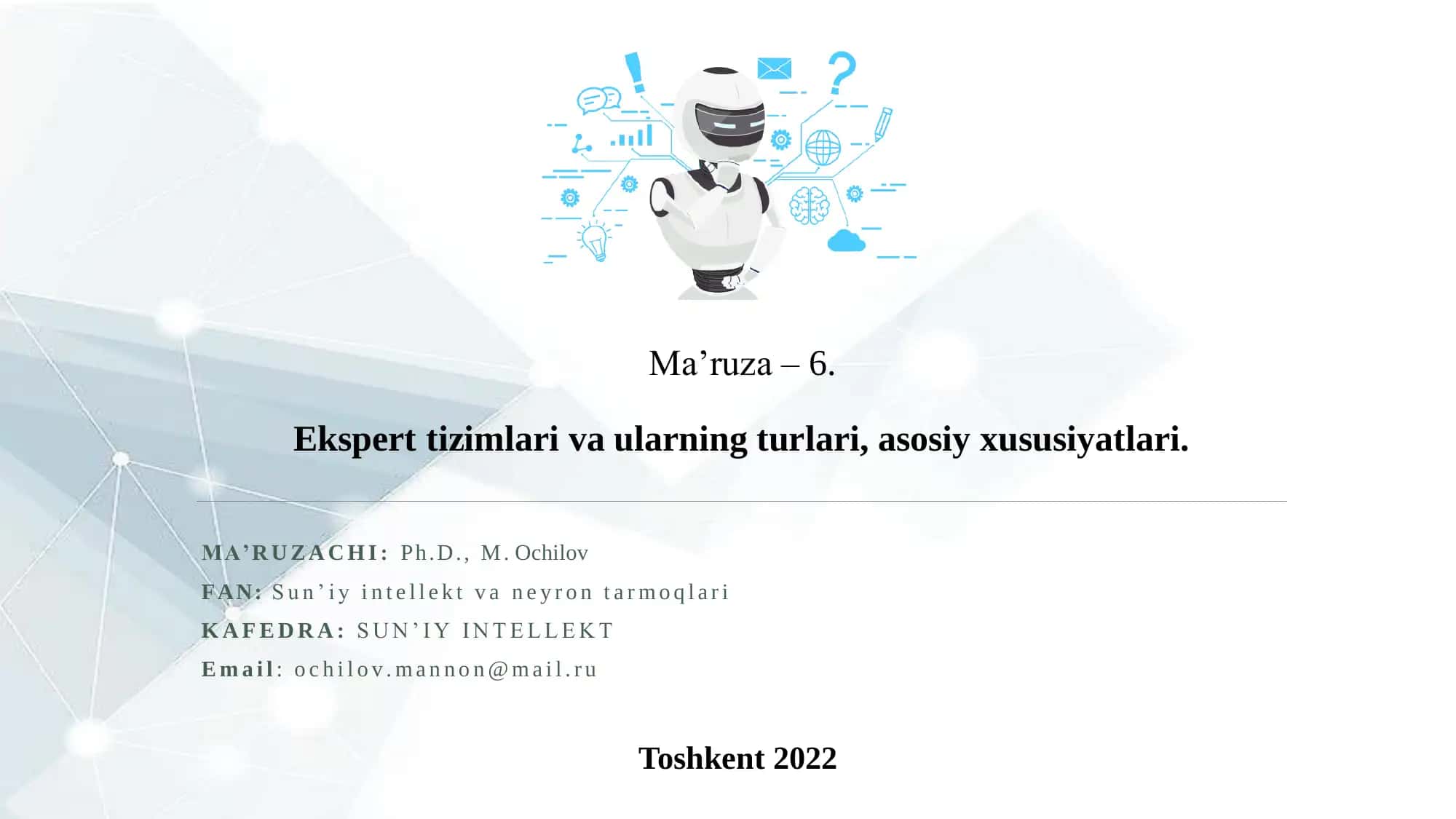 Ekspert tizimlari