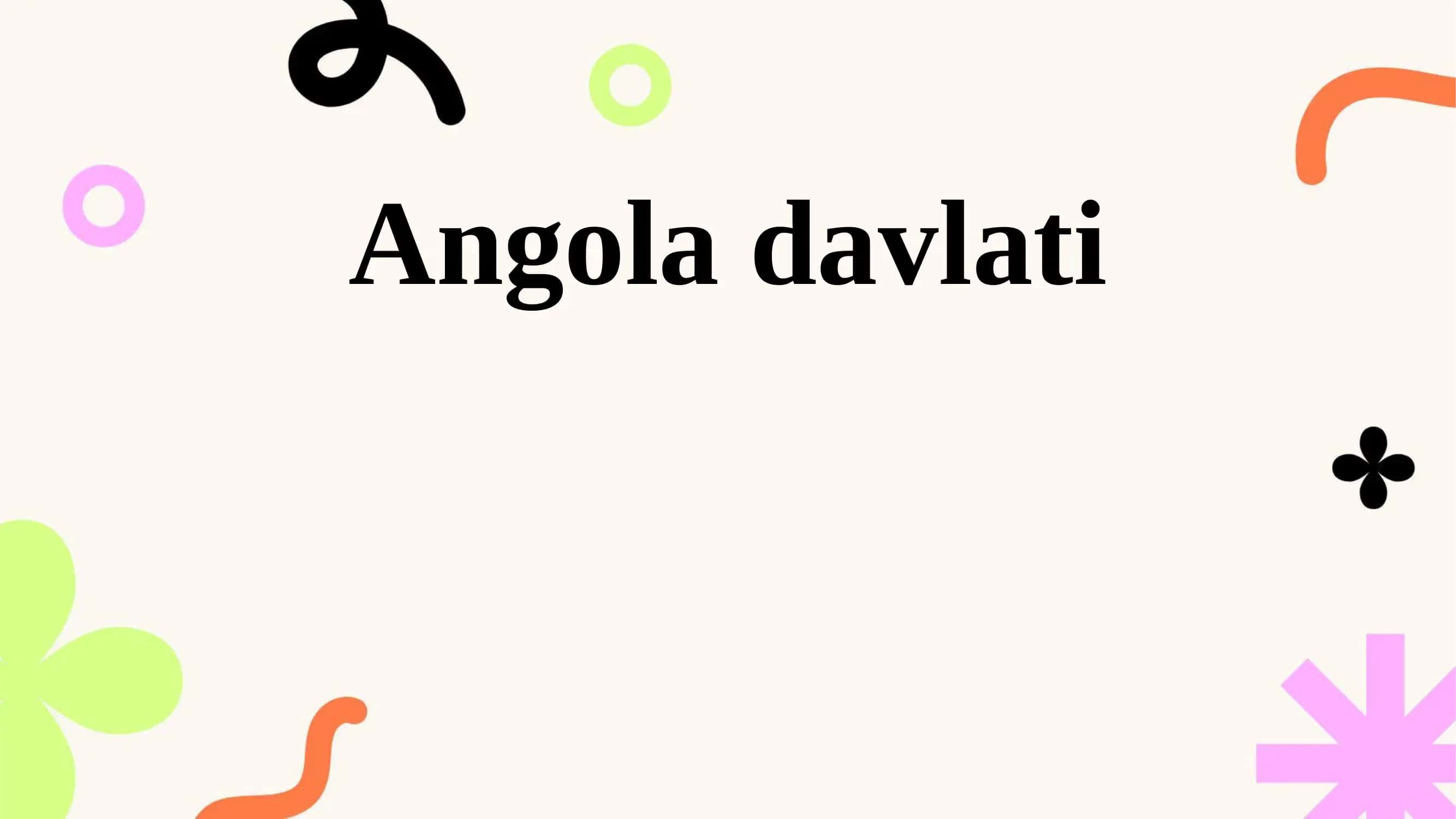 Angola davlati