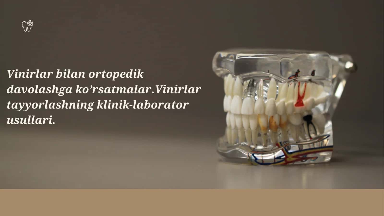 Vinirlar bilan ortopedik davolashga ko'rsatmalar