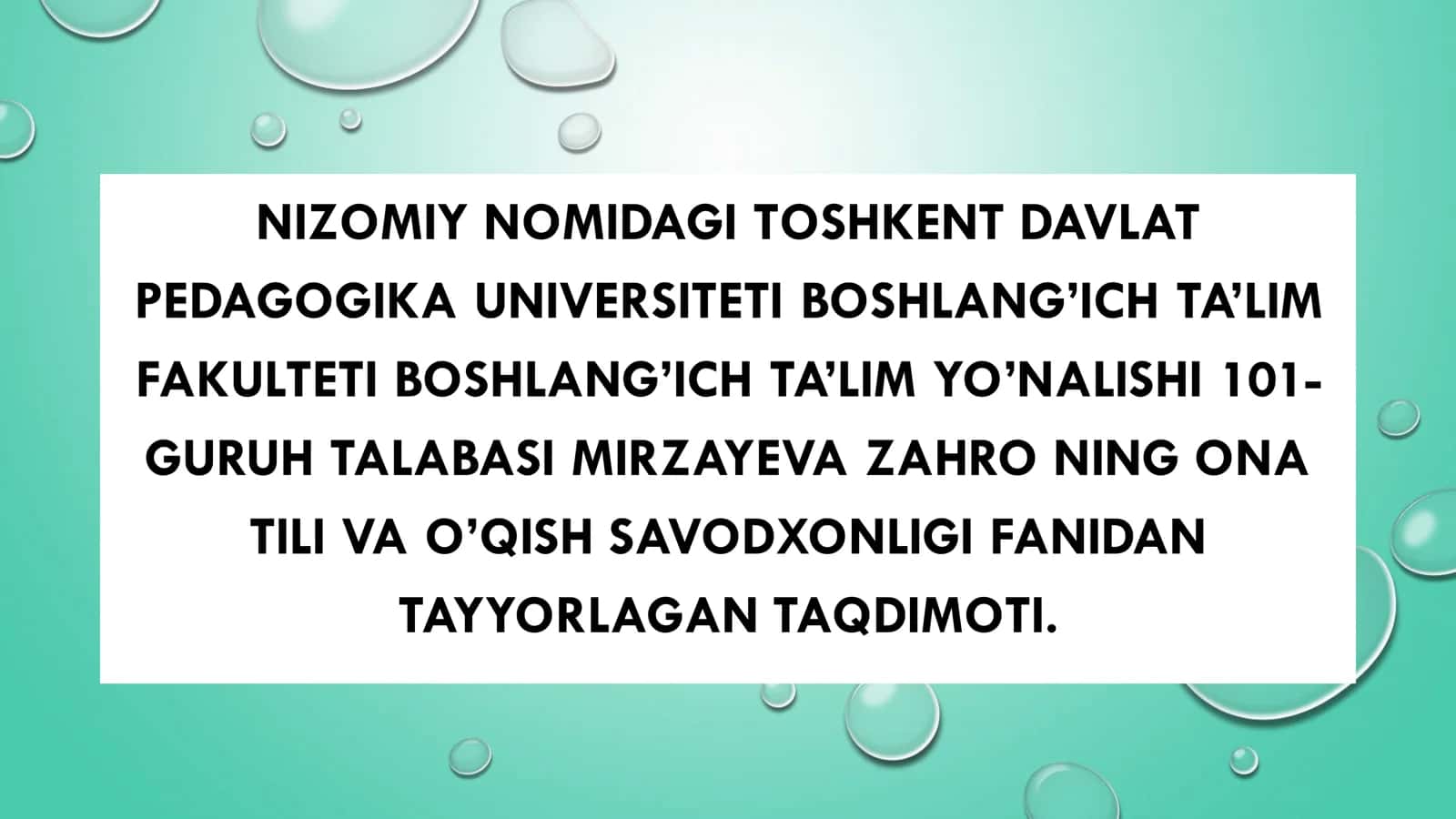 Leksikologiya