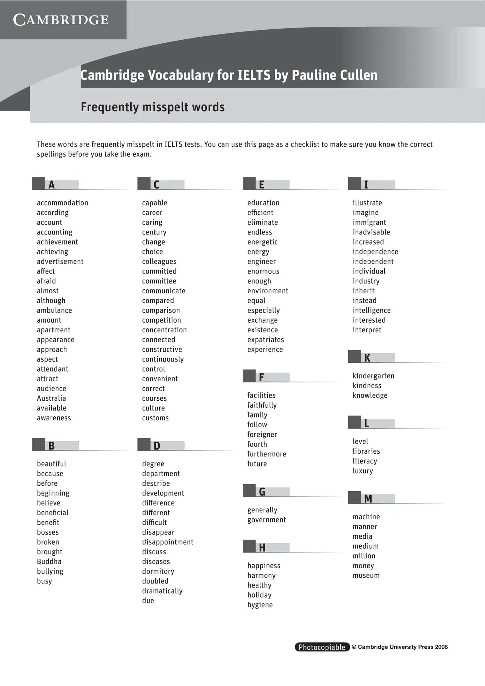 accommodation