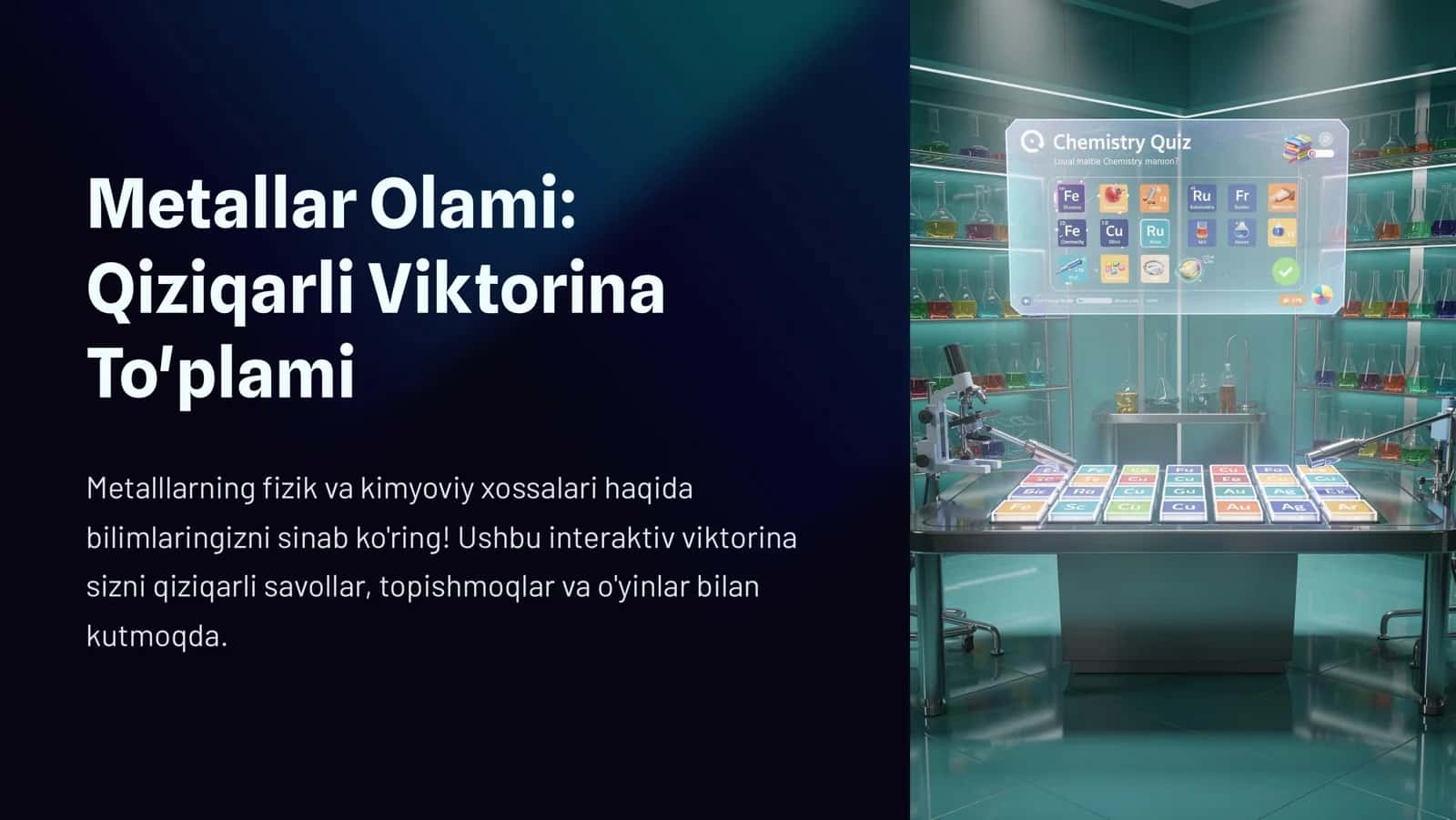 Metallar Olami: Qiziqarli Viktorina To'plami