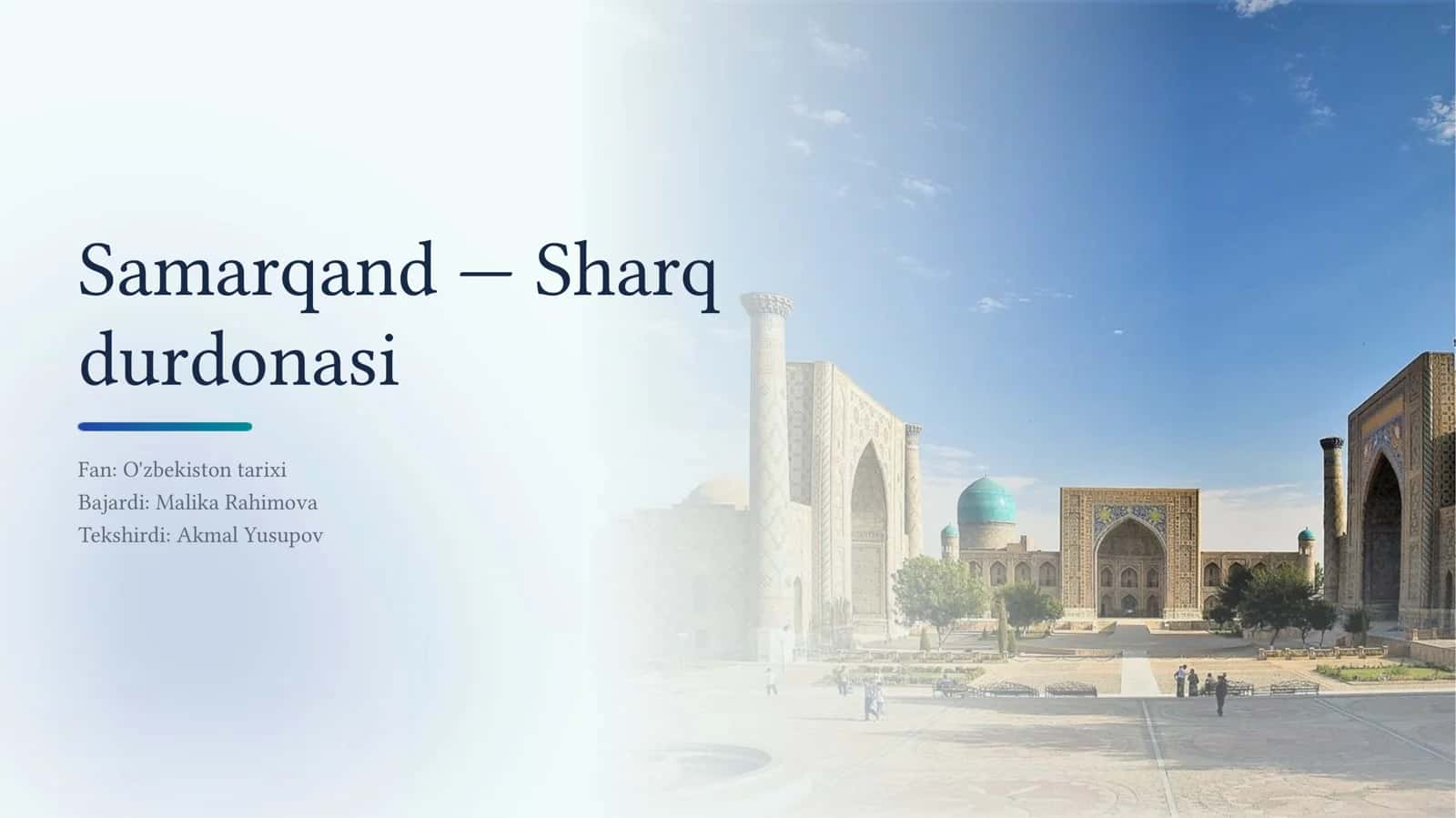 Qadimgi Samarqand tarixi