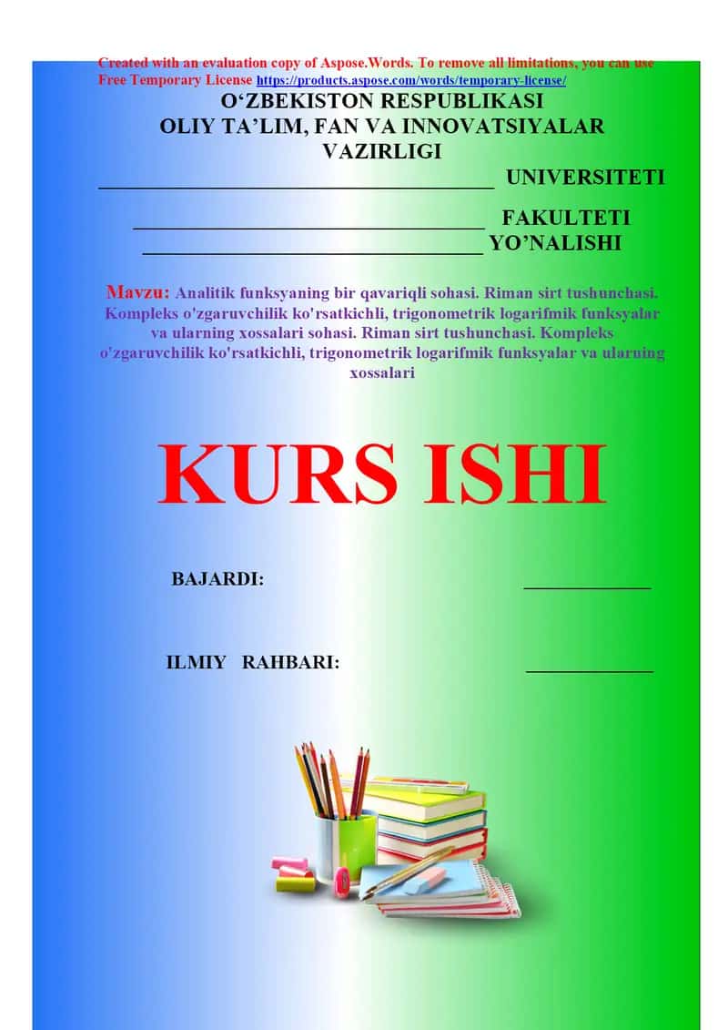 Analitik funksyaning bir qavariqli sohasi
