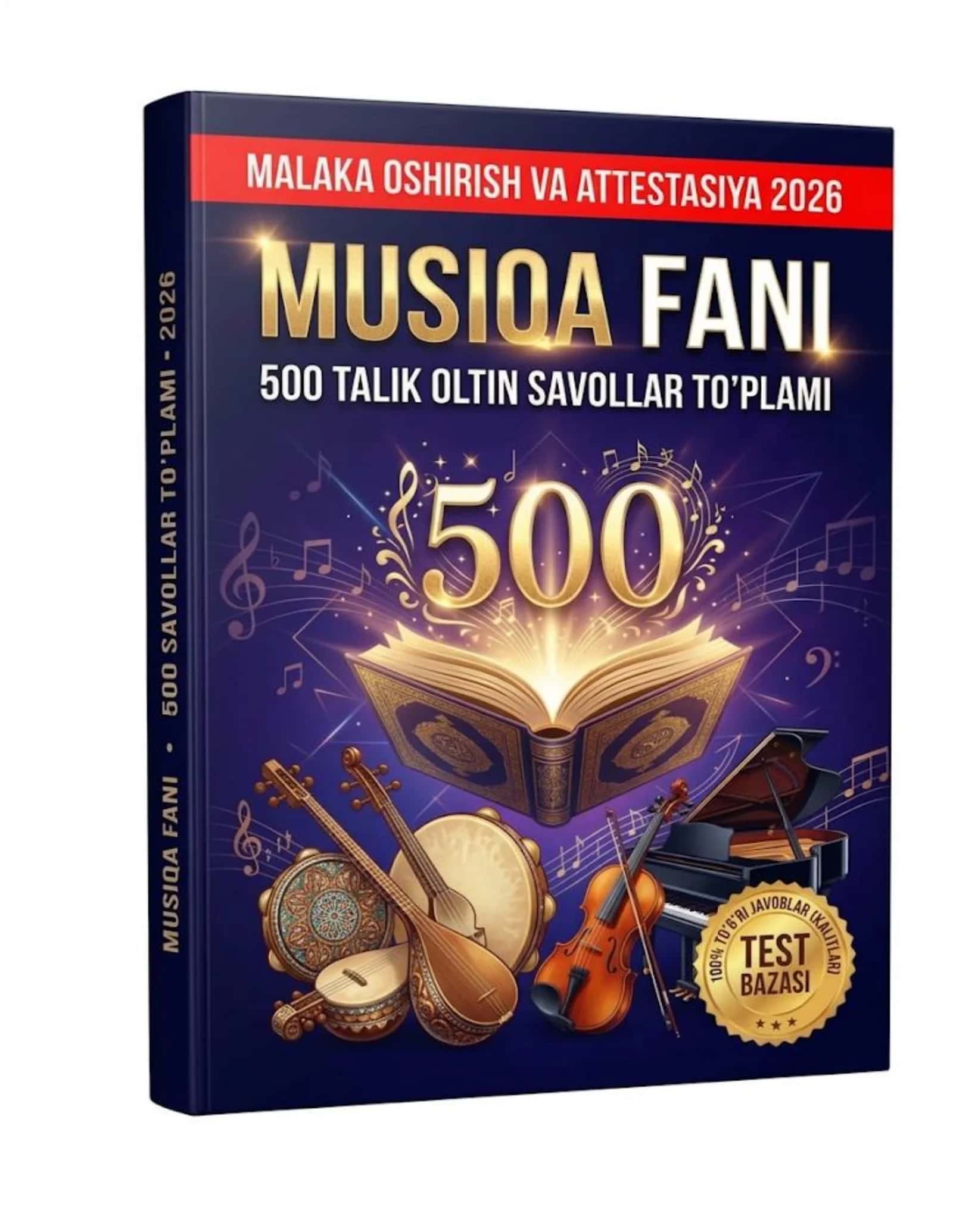 MUSIQA FANI ATTESTATSIYA SAVOLLARI