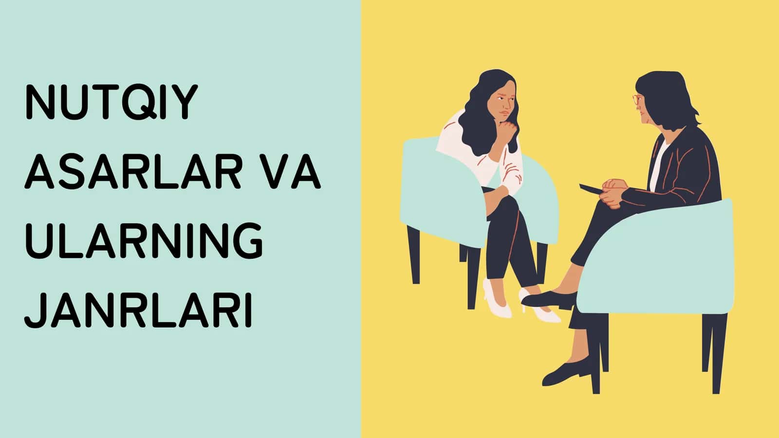 NUTQIY ASARLAR VA ULARNING JANRLARI