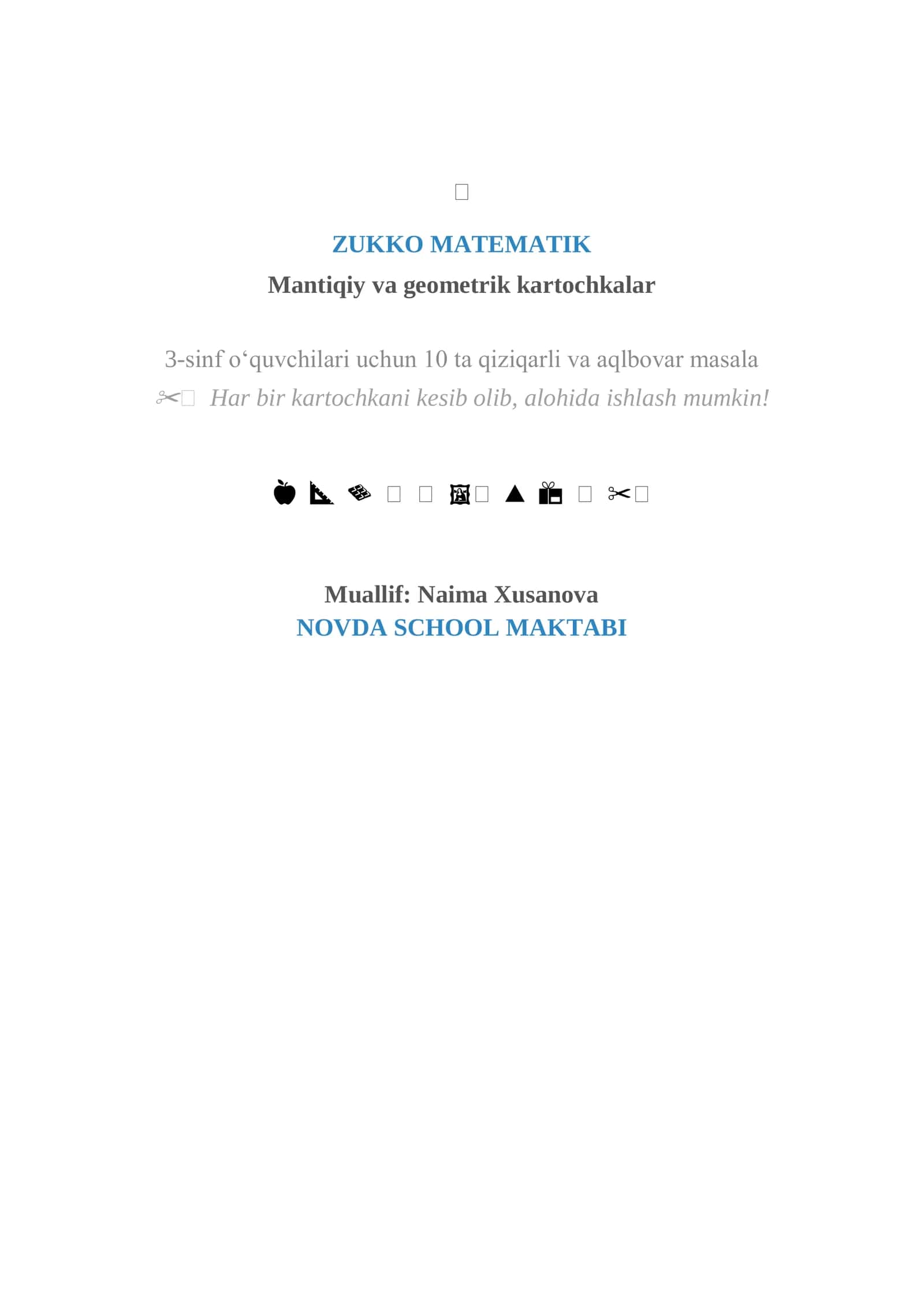 ZUKKO MATEMATIK