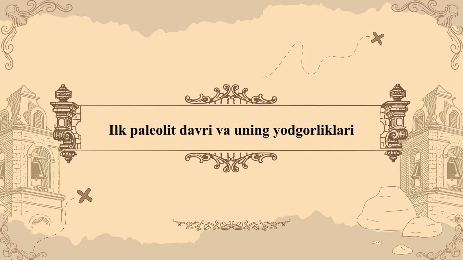 Arxeologiyaga oid maruzaviy darslik