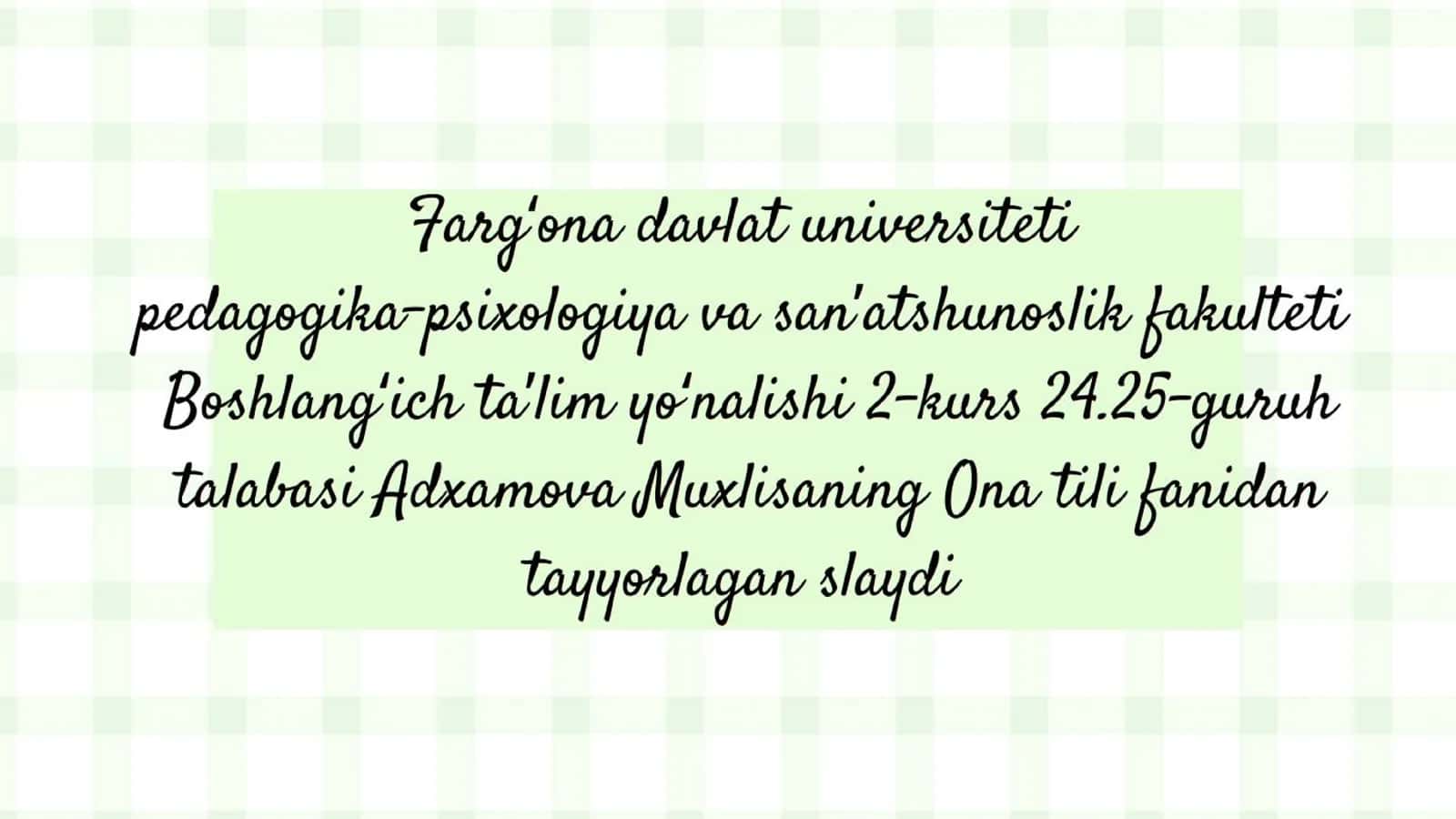 Feʼllarning munosabat shakllari