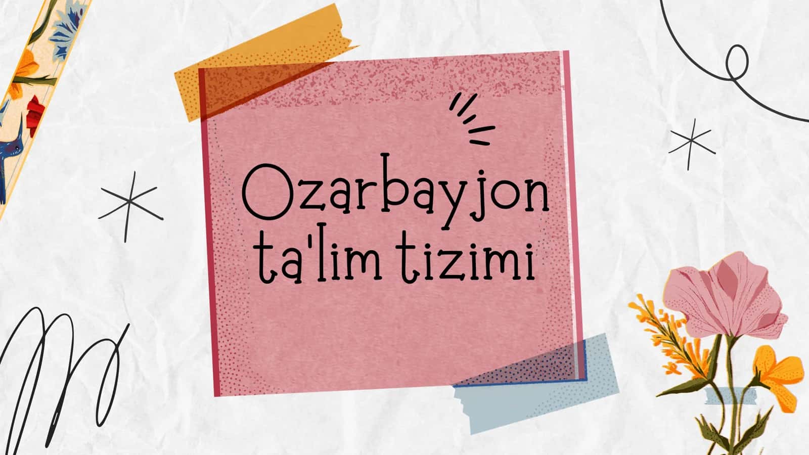 Ozarbayjon ta'lim tizimi