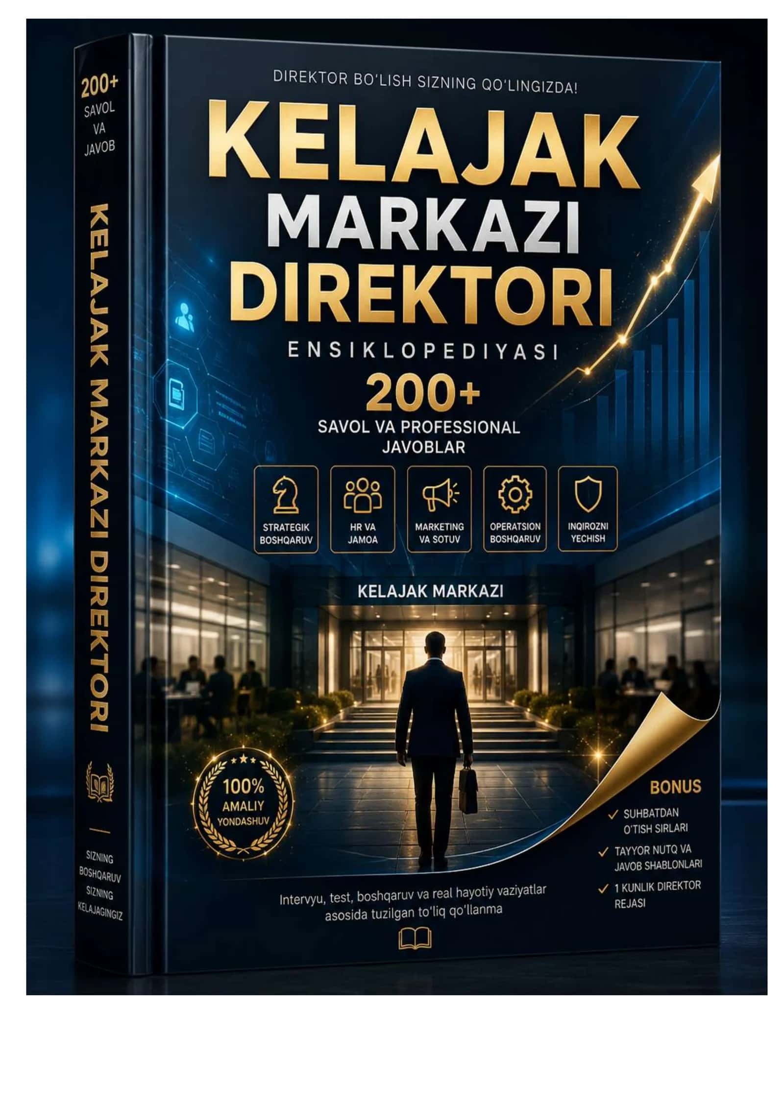 KELAJAK MARKAZI DIREKTORI LAVOZIMI UCHUN KIRISH TESTLARI 2026