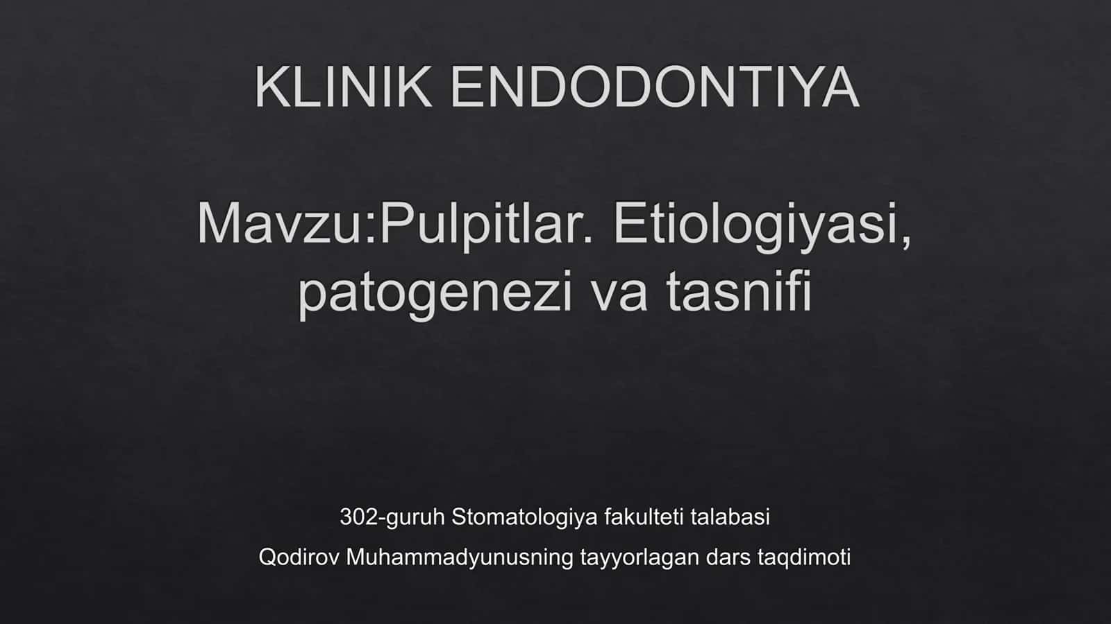 Taqdimot