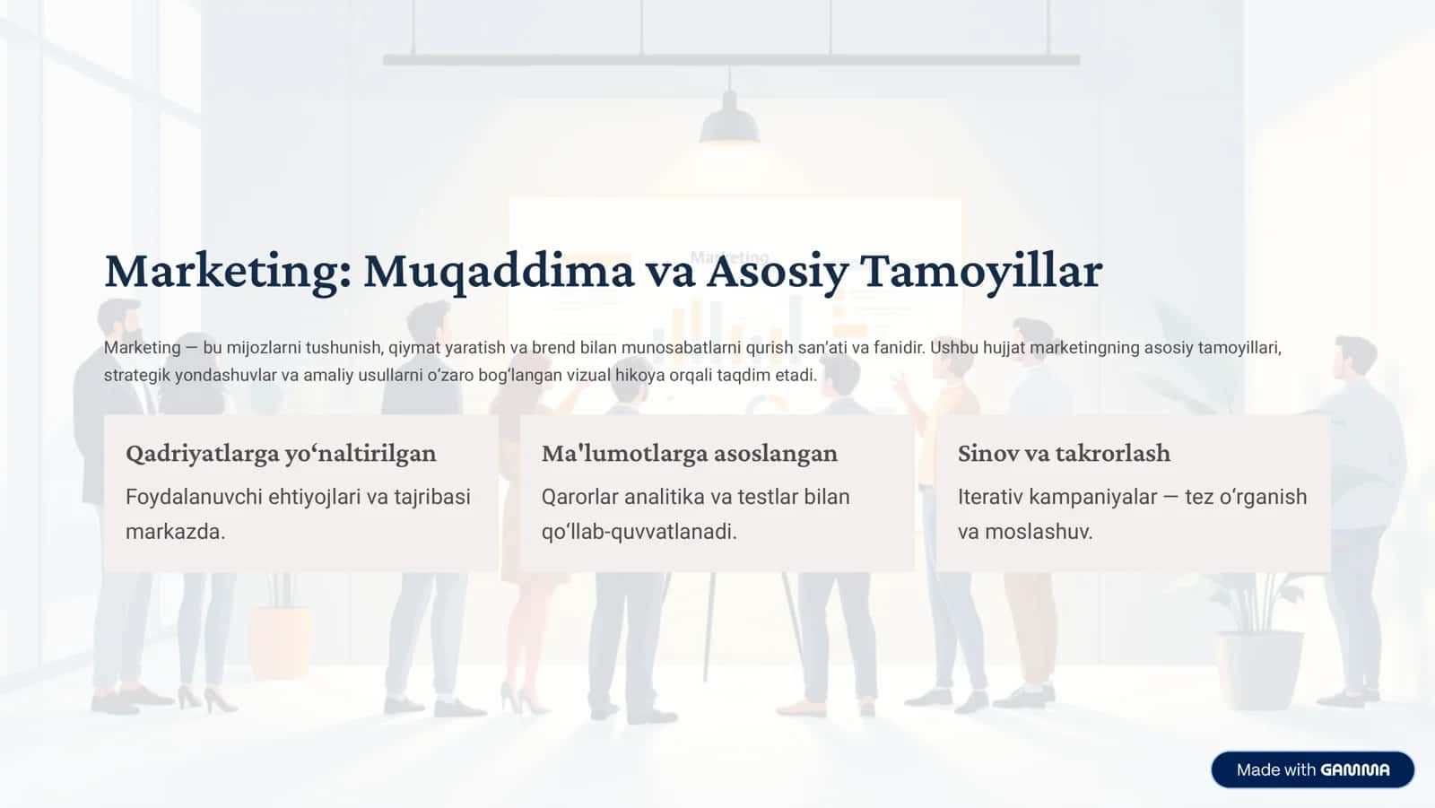 marketing