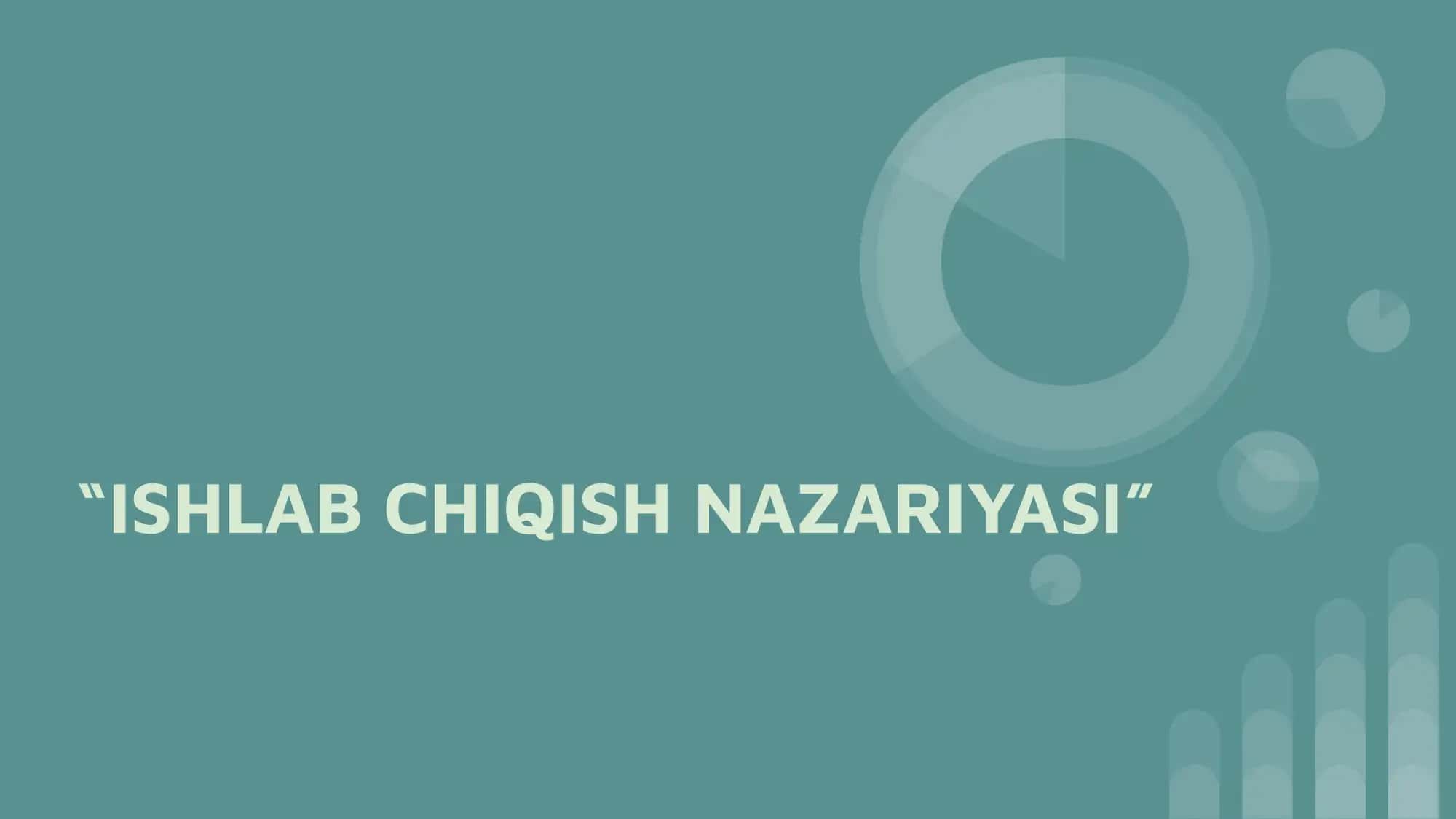 Ishlab chiqish nazariyasi