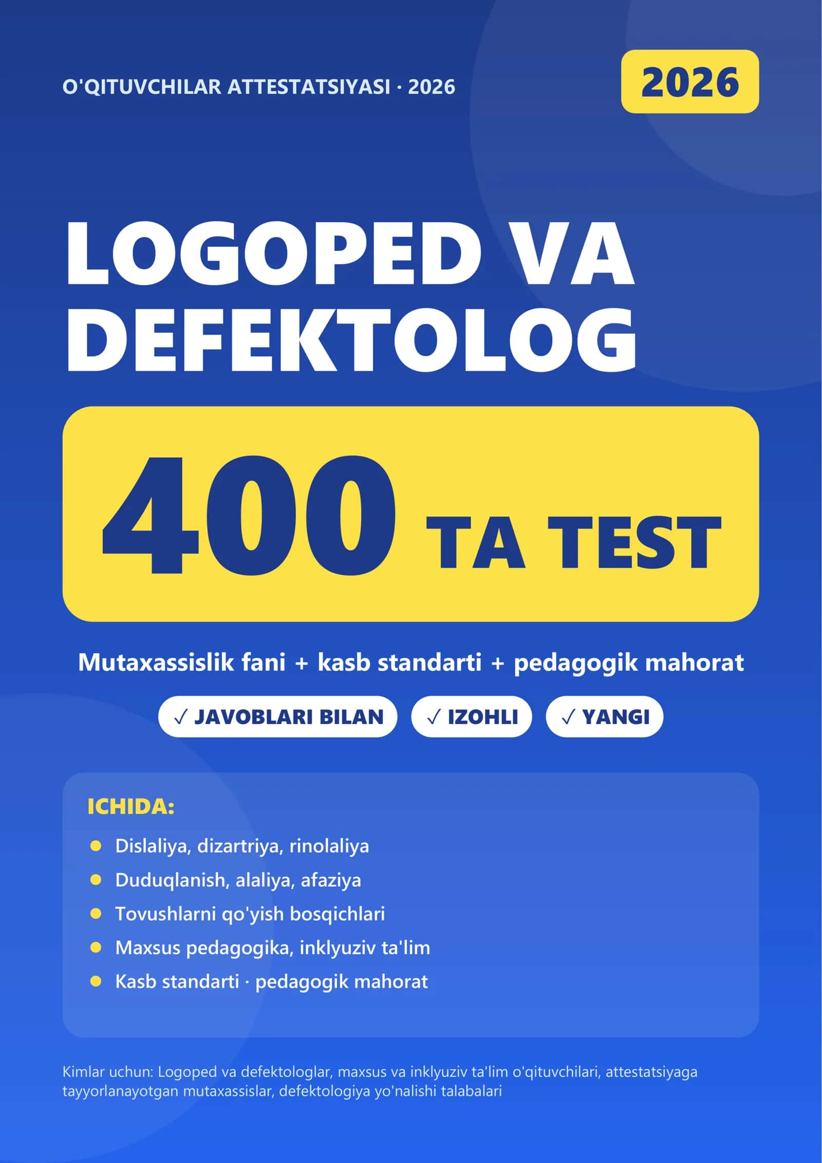 LOGOPED VA DEFEKTOLOG