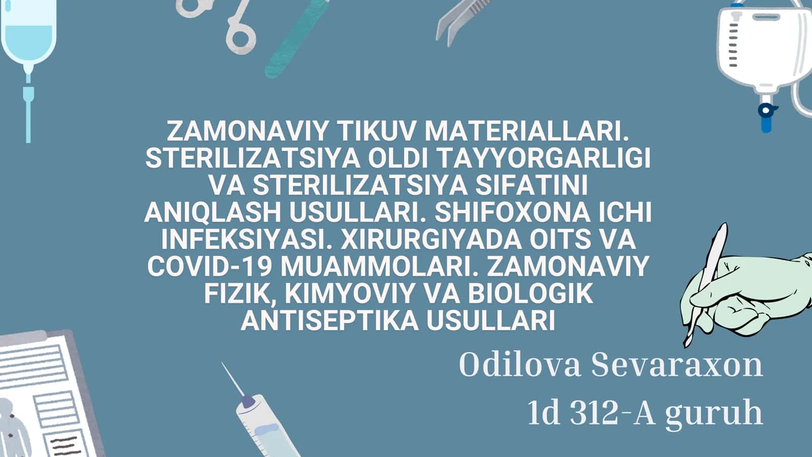 ZAMONAVIY TIKUV MATERIALLARI