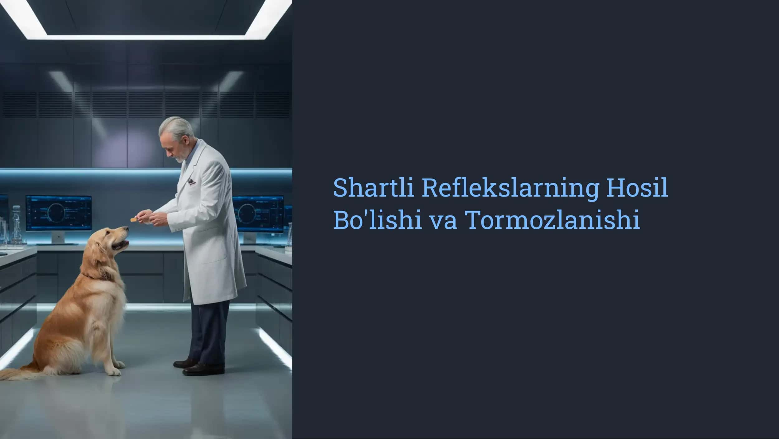 Shartli Reflekslarning Hosil Bo'lishi va Tormozlanishi