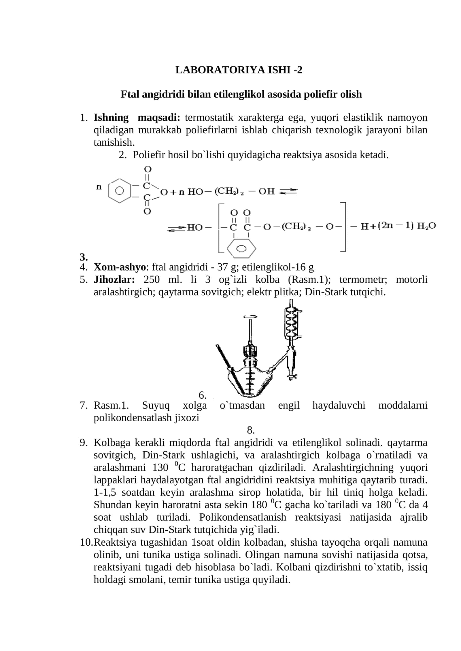 LABORATORIYA ISHI -2