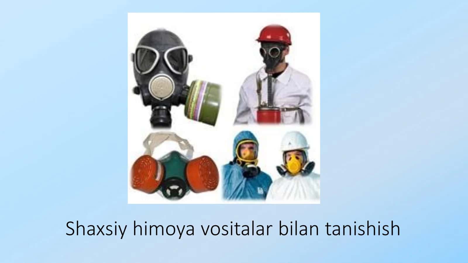 Shaxsiy himoya vositalari