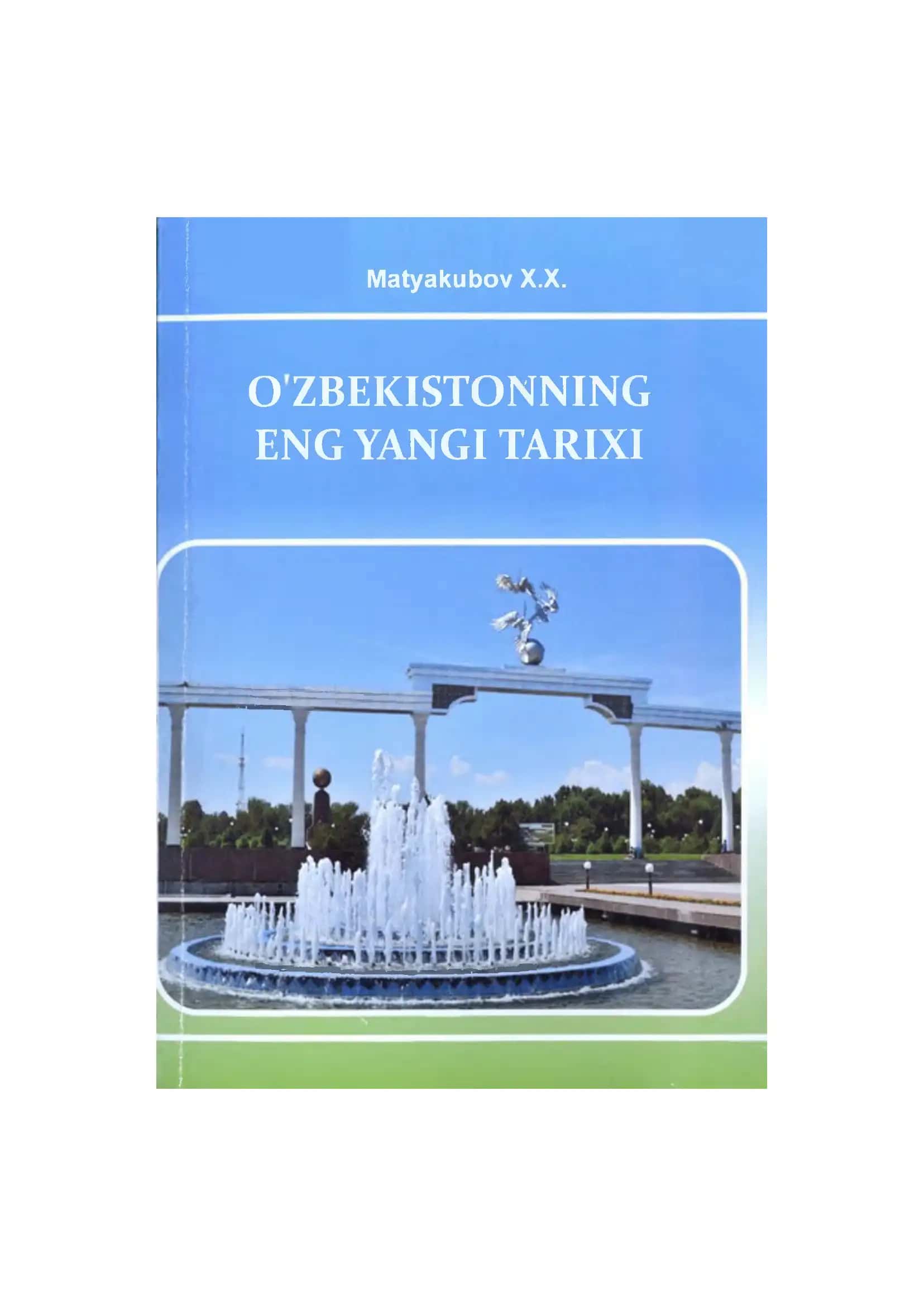 O'zbekistoning Eng Yangi Tarixi