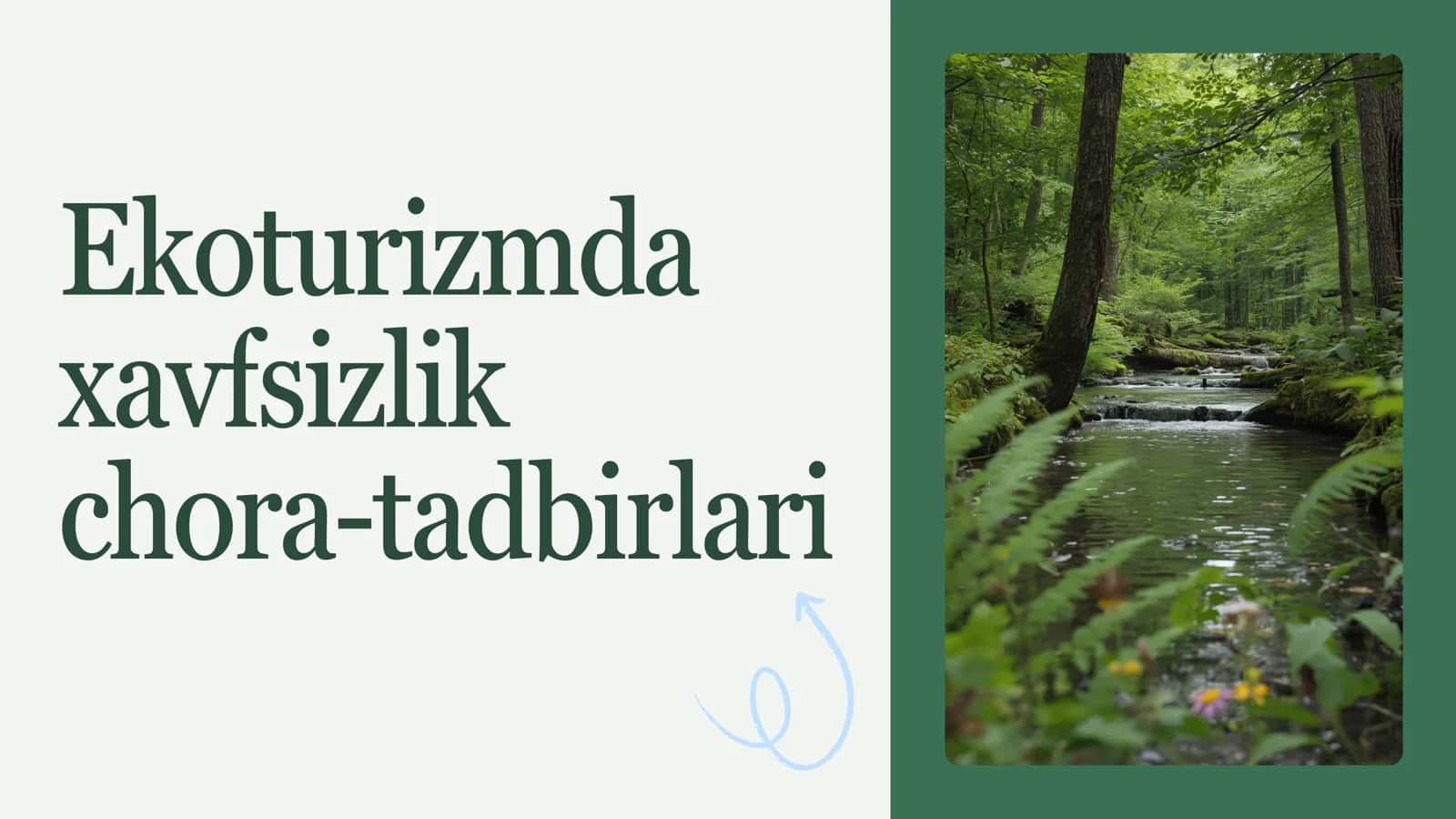 Ekoturizmda xavfsizlik