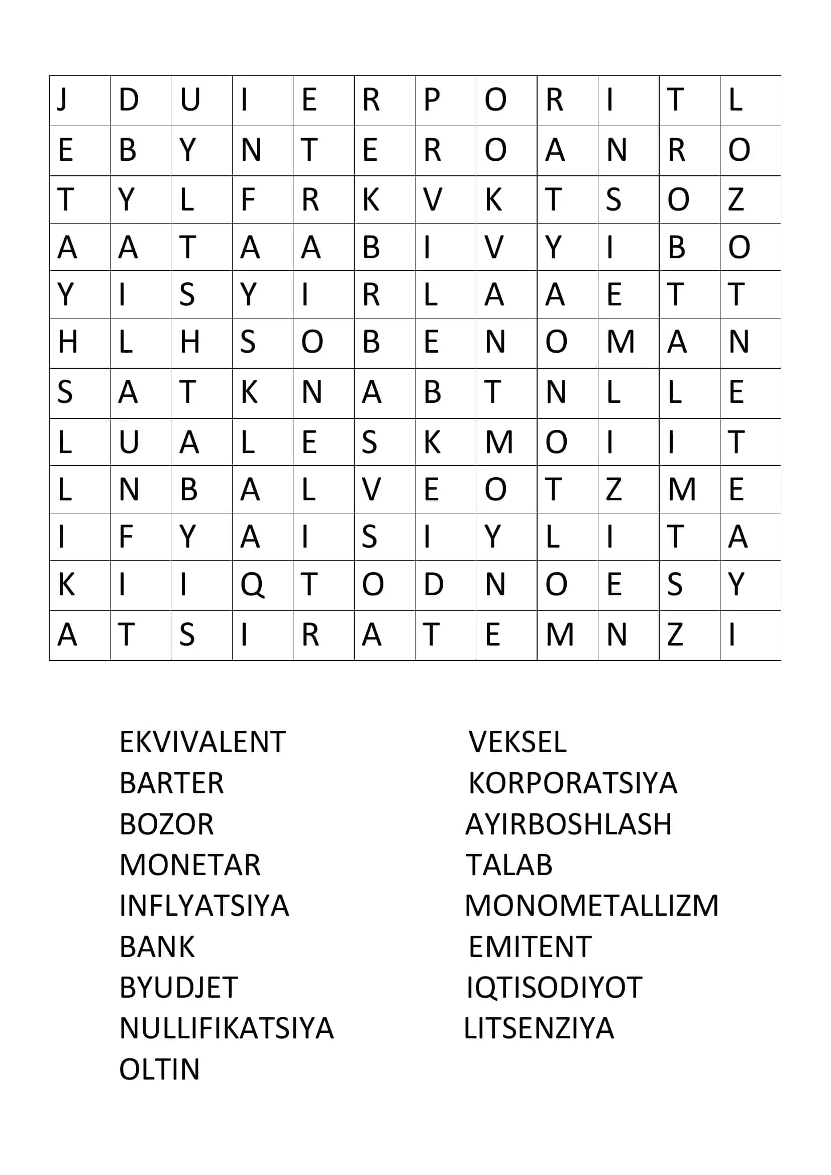 SKANWORD (Iqtisod)