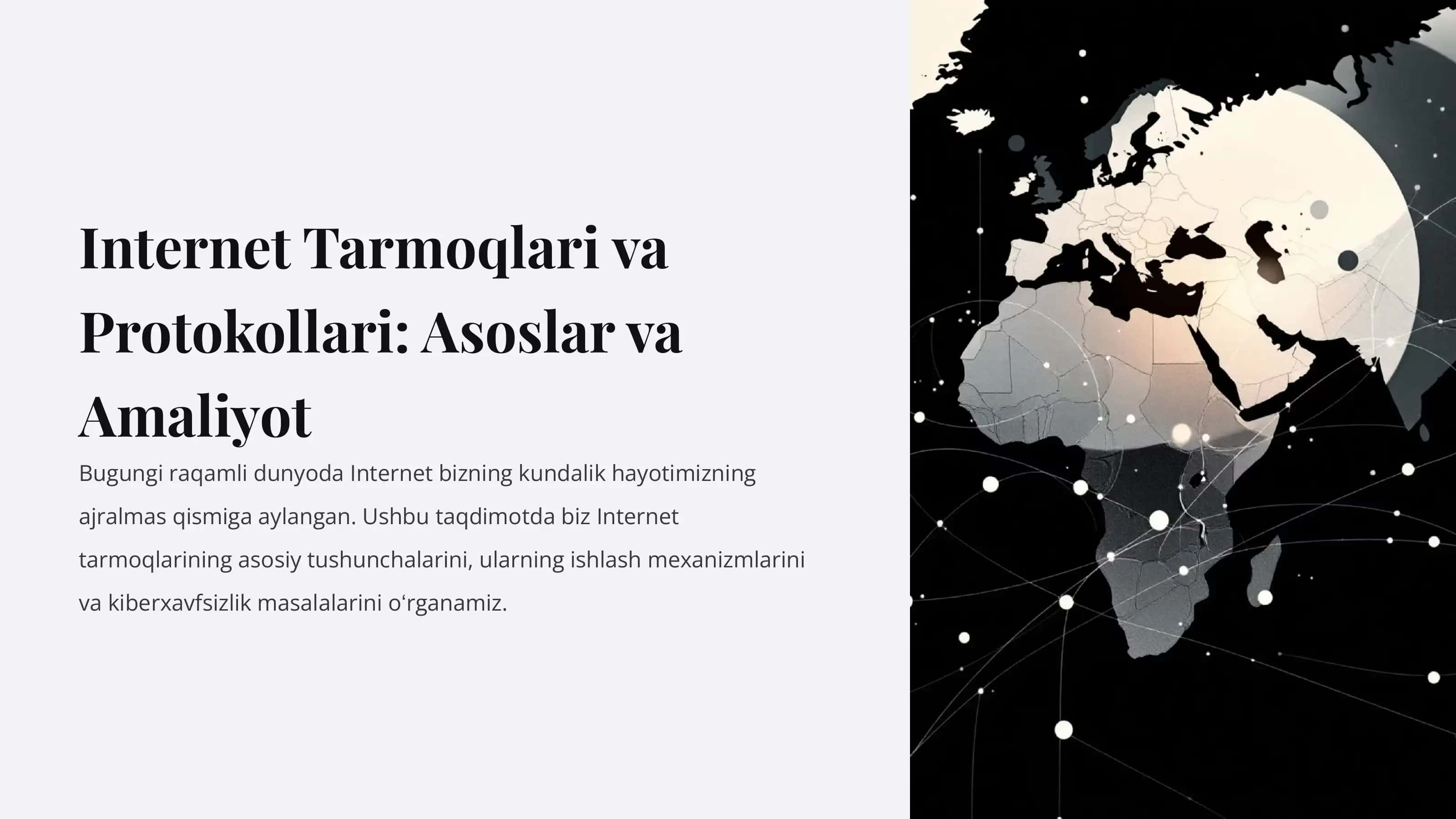 internet tarmoqlari