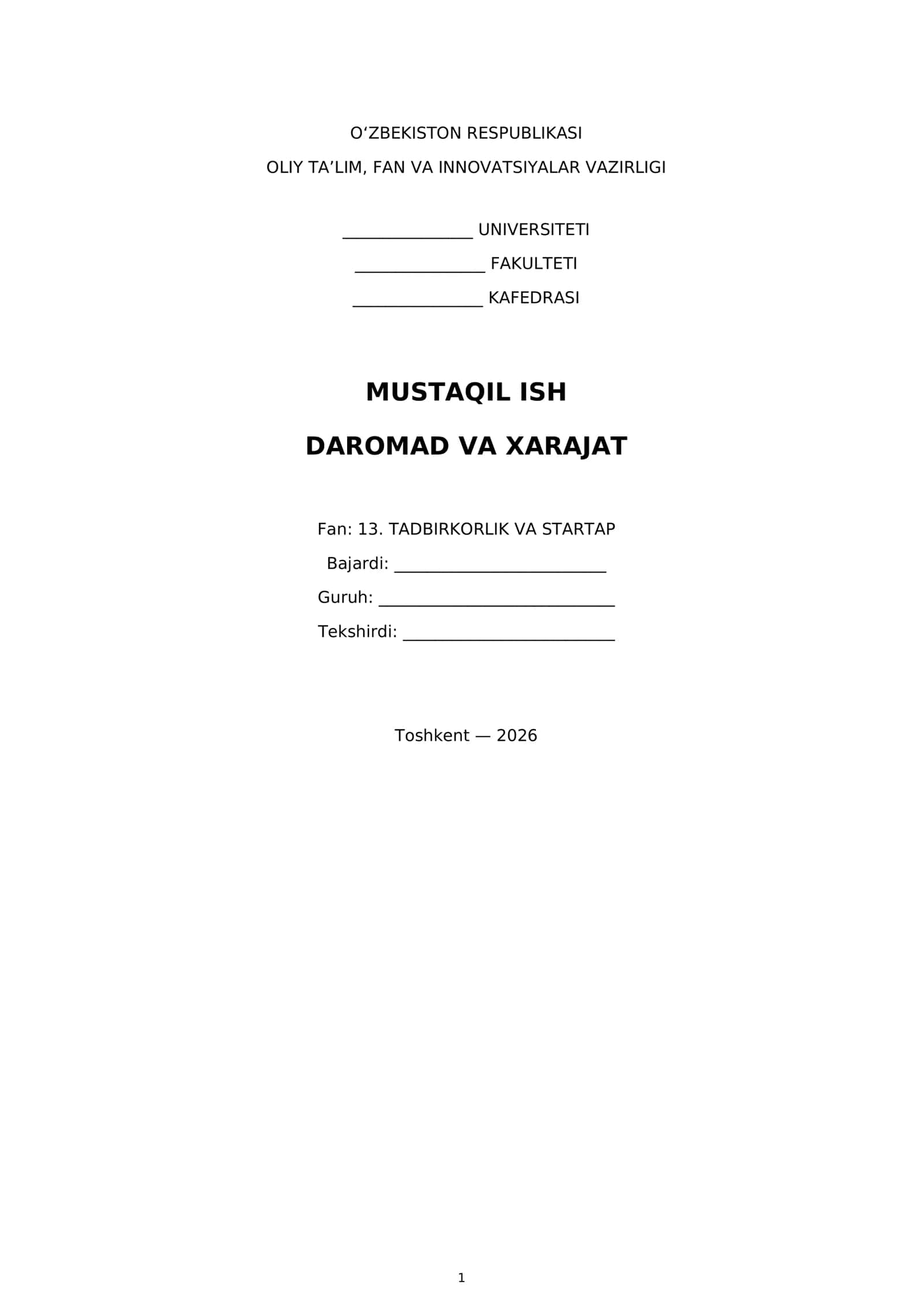 MAVZUNING NAZARIY ASOSLARI