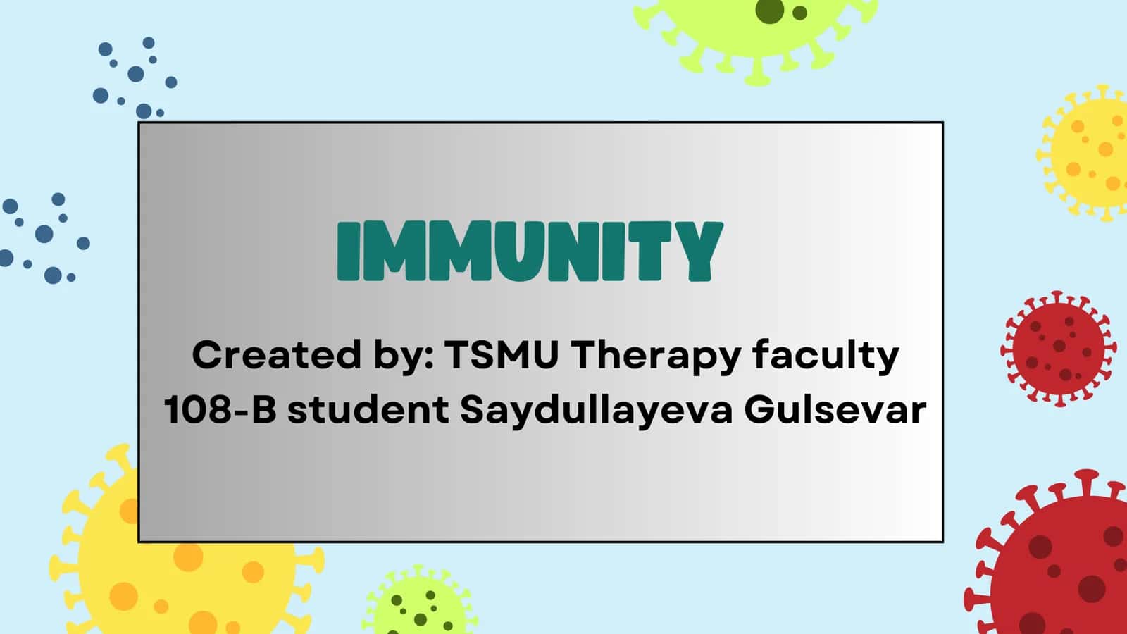 IMMUNITY