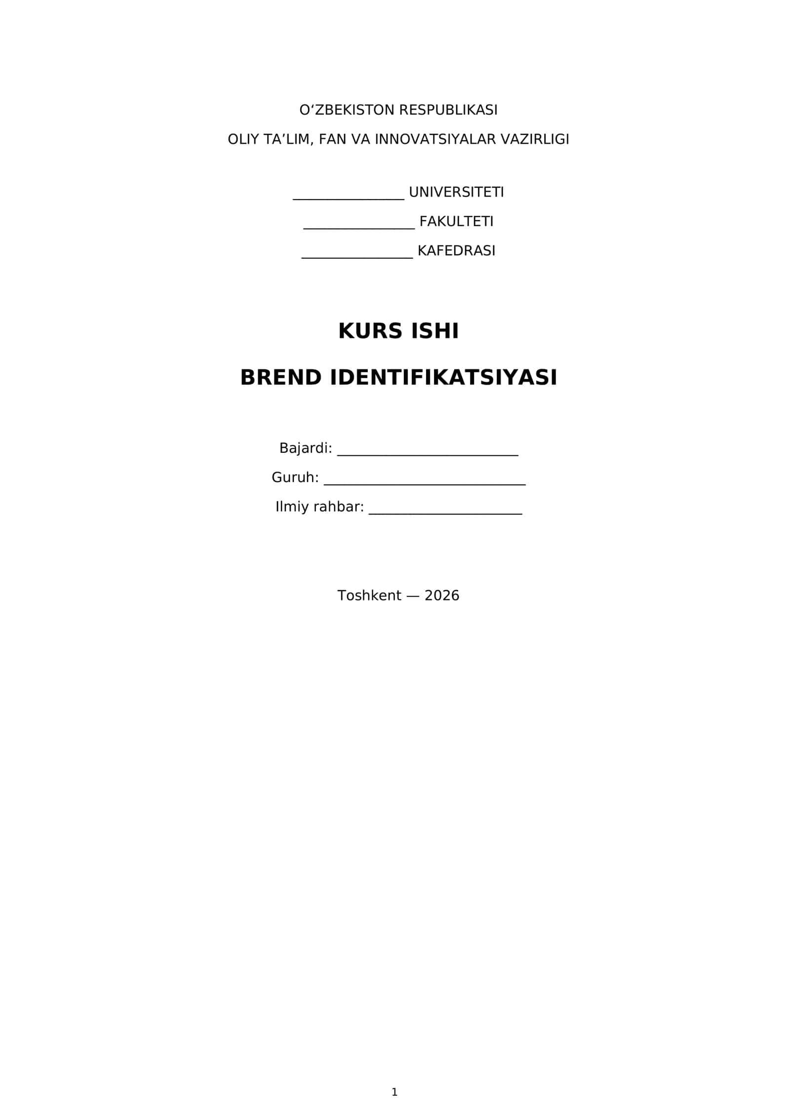 Brend identifikatsiyasi