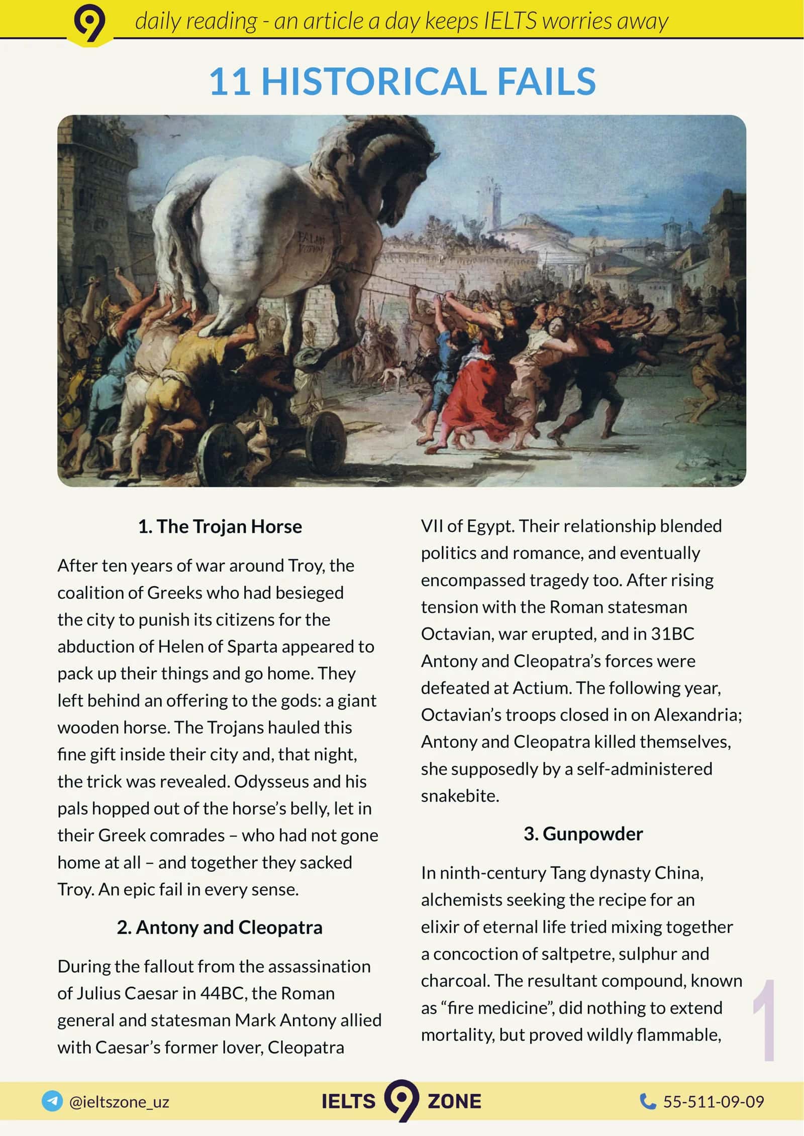11 HISTORICAL FAILS