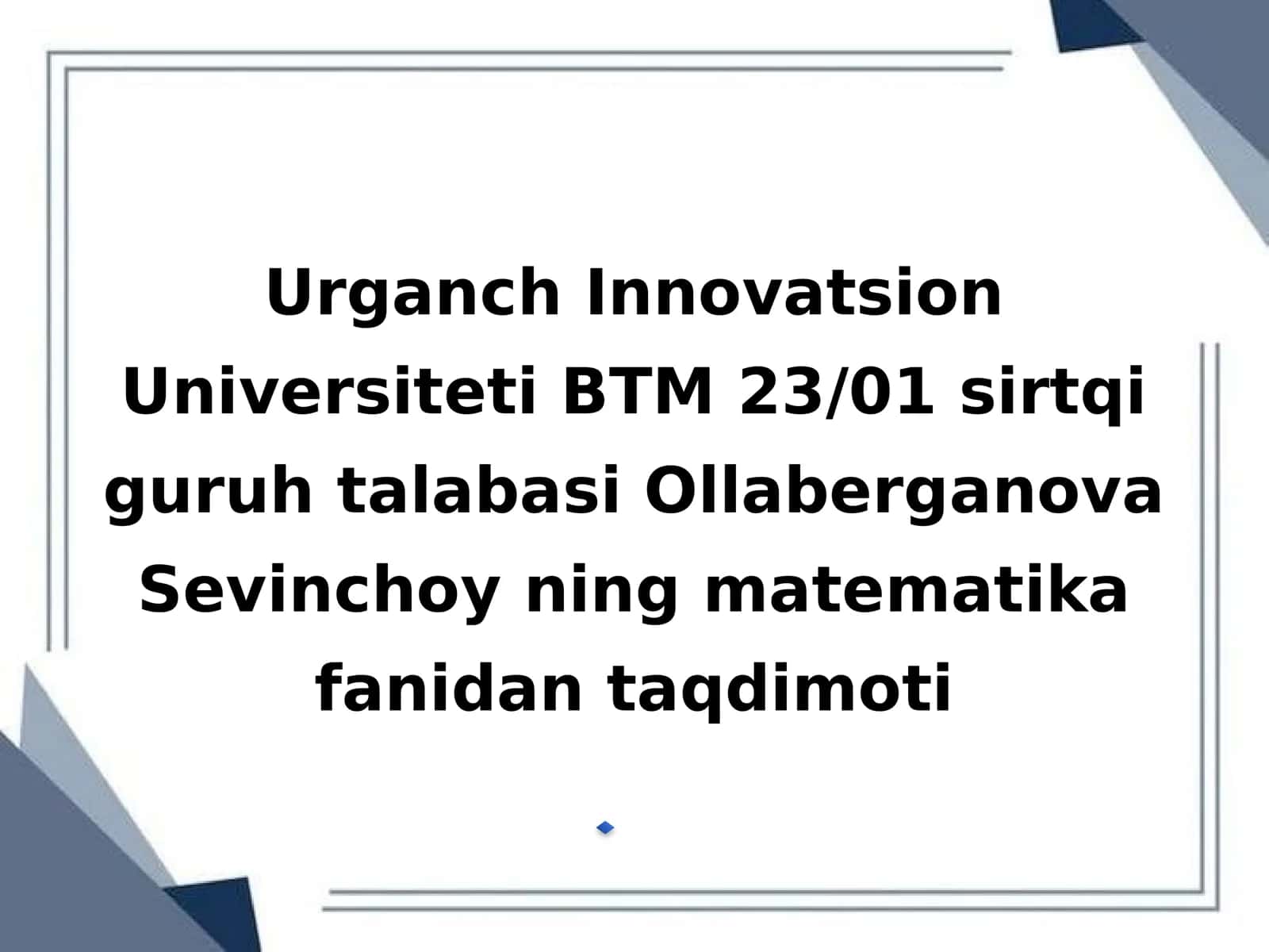 Taqsimot parametrlarining statistik baholari