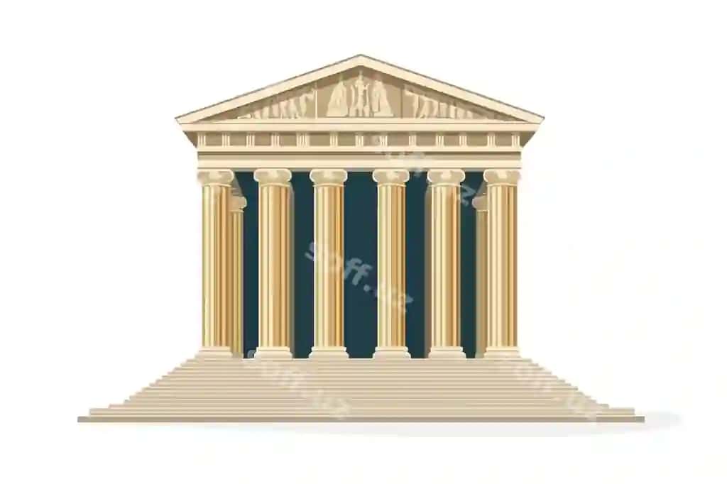 Model tempali klassik tuzilish | Model temple classical structure
