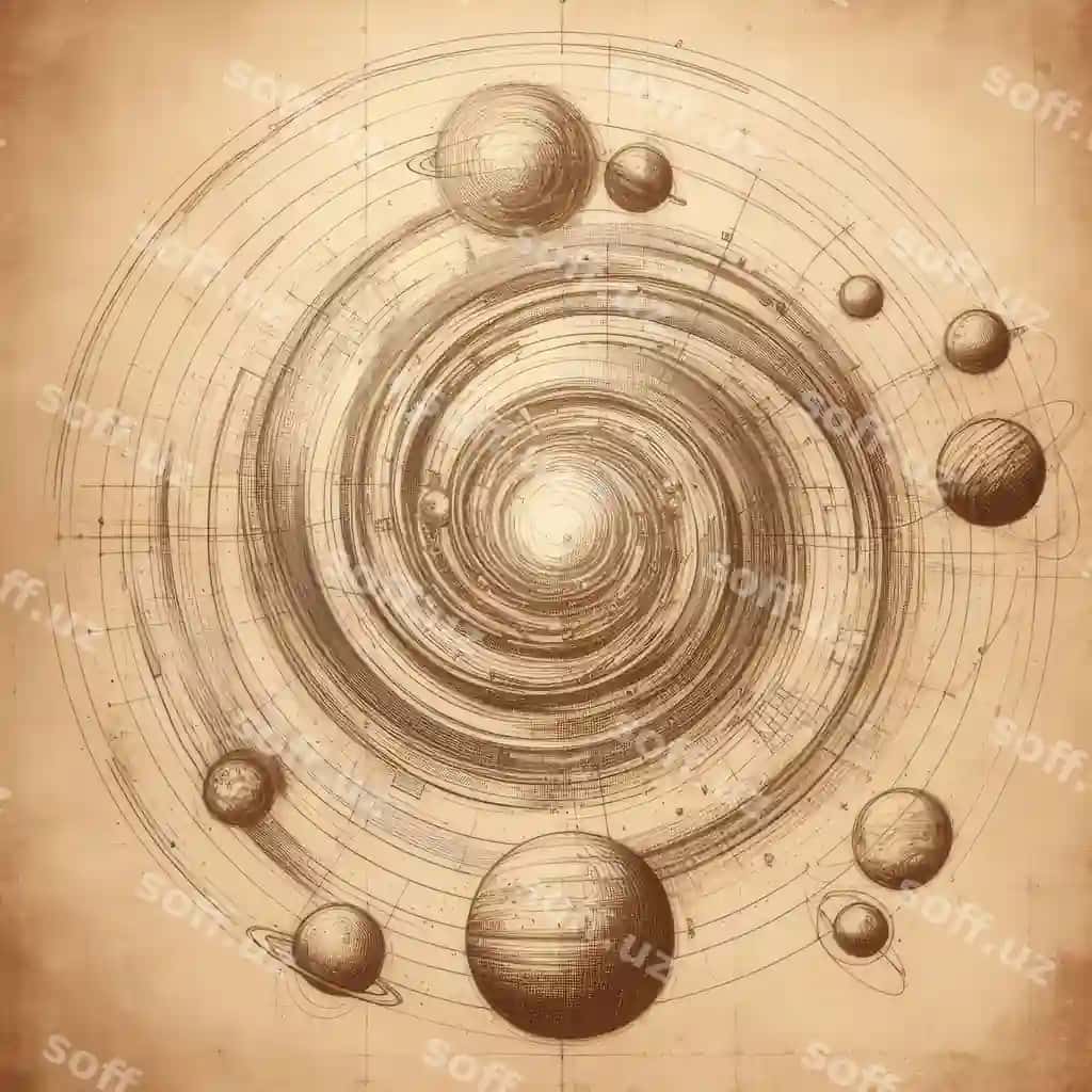 Abstrakt fond kosmos bilan | Abstract background with cosmos