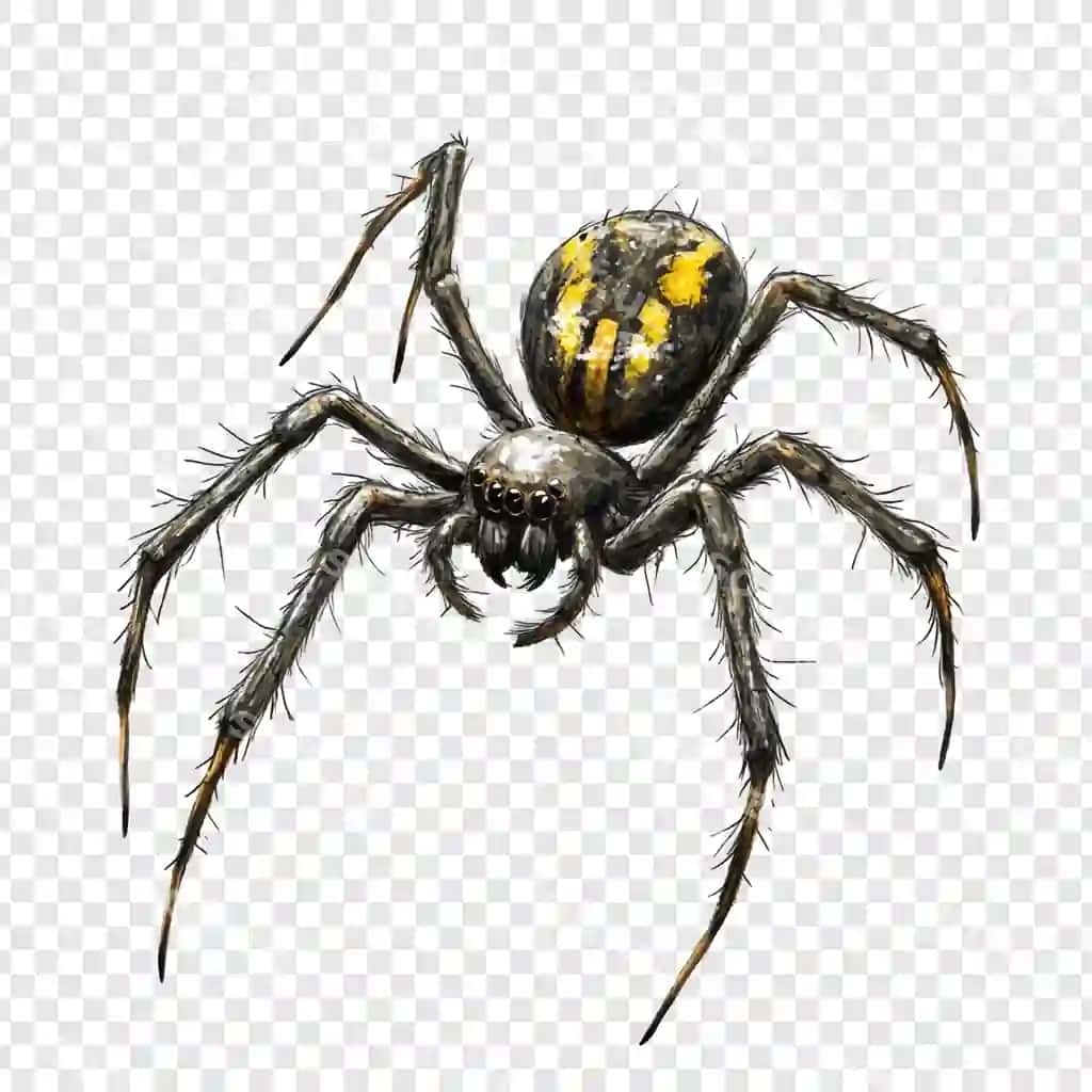 Chiqimli illustratsiya ayiq | Detailed illustration spider