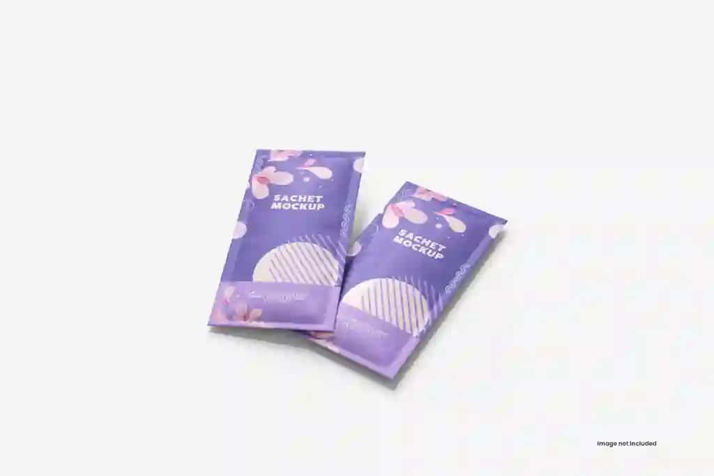 Paketcha maketi | Sachet mockup